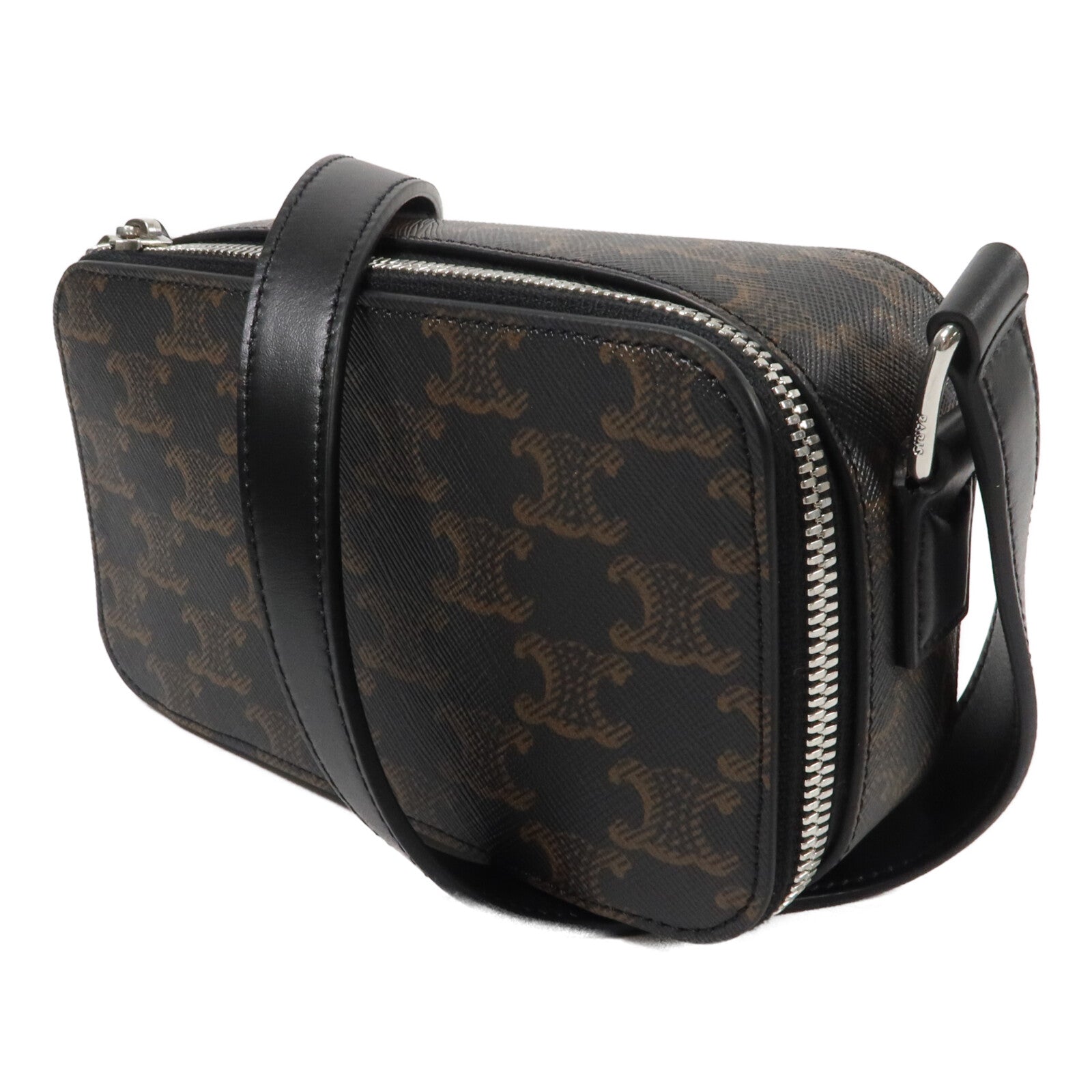 CELINE 塗層帆布Shoulder Bag肩背袋