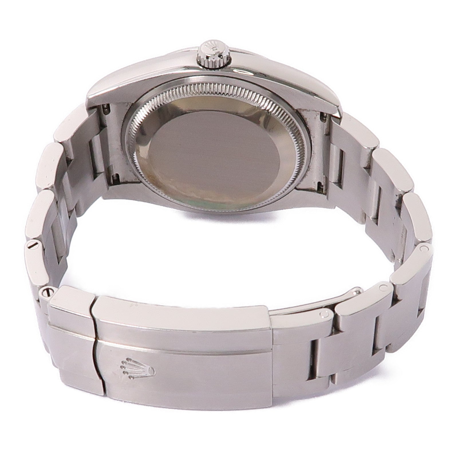 ROLEX Oyster Perpetual不鏽鋼手錶自動機芯銀色