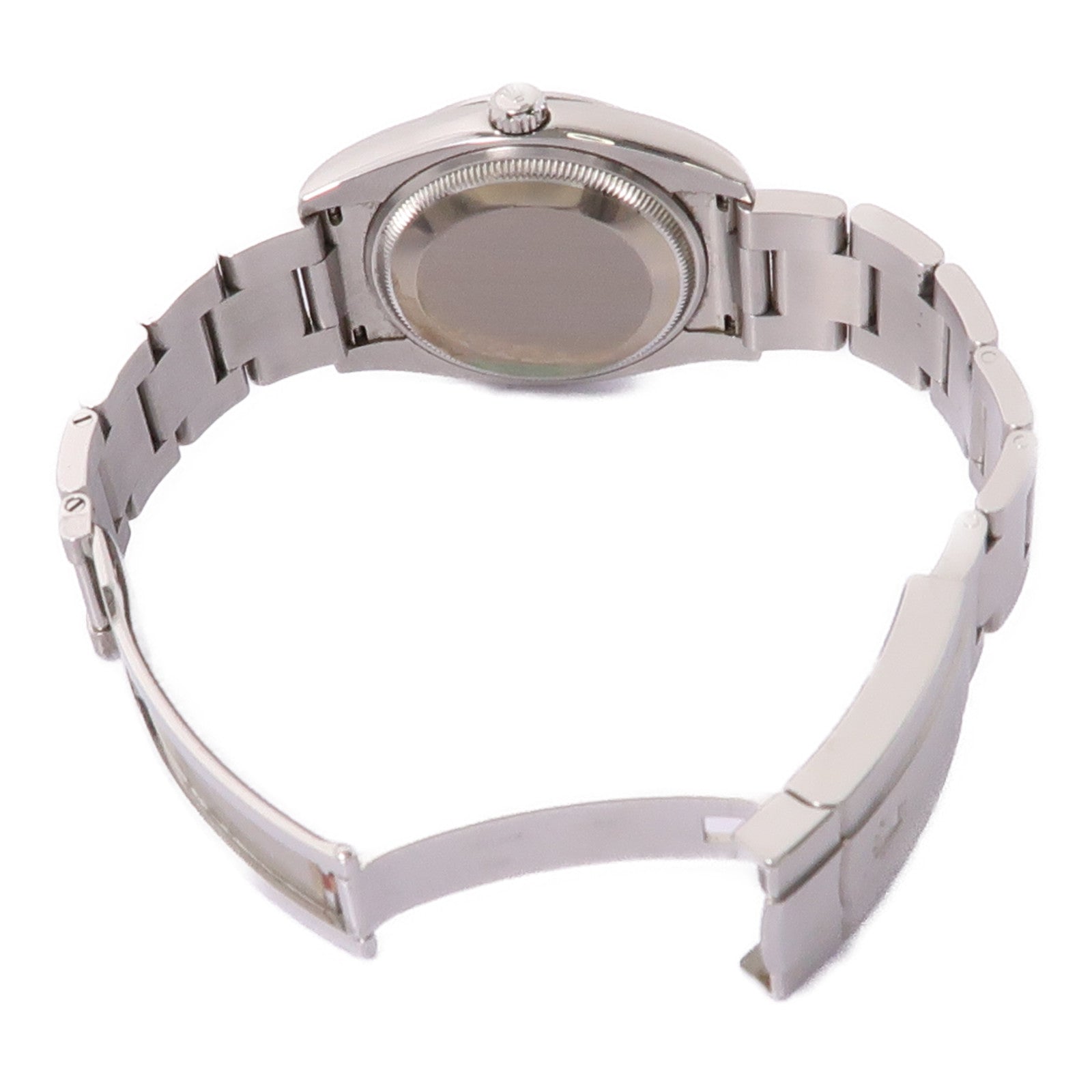 ROLEX Oyster Perpetual不鏽鋼手錶自動機芯銀色