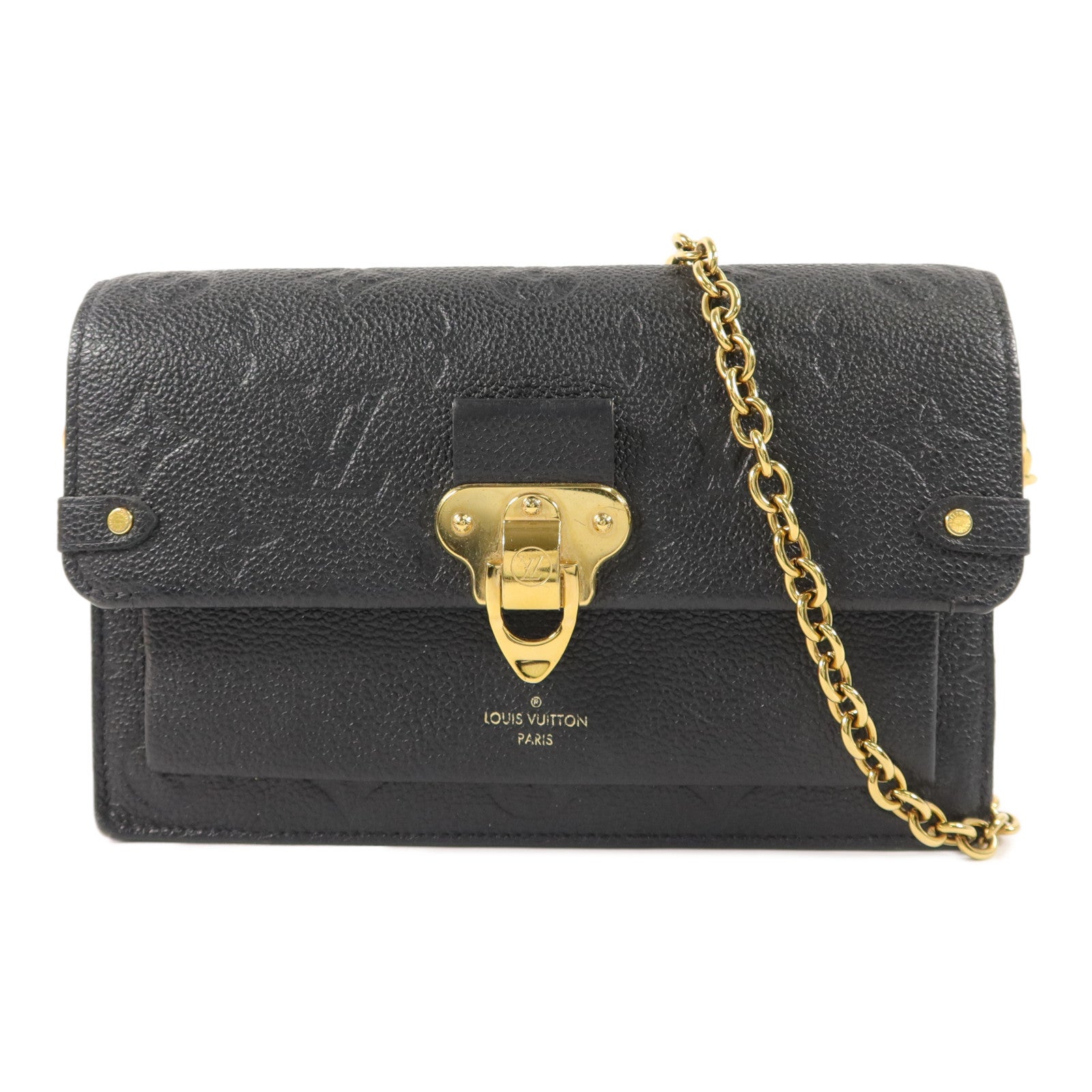 LOUIS VUITTON Monogram Empreinte Vavin鏈帶肩背袋