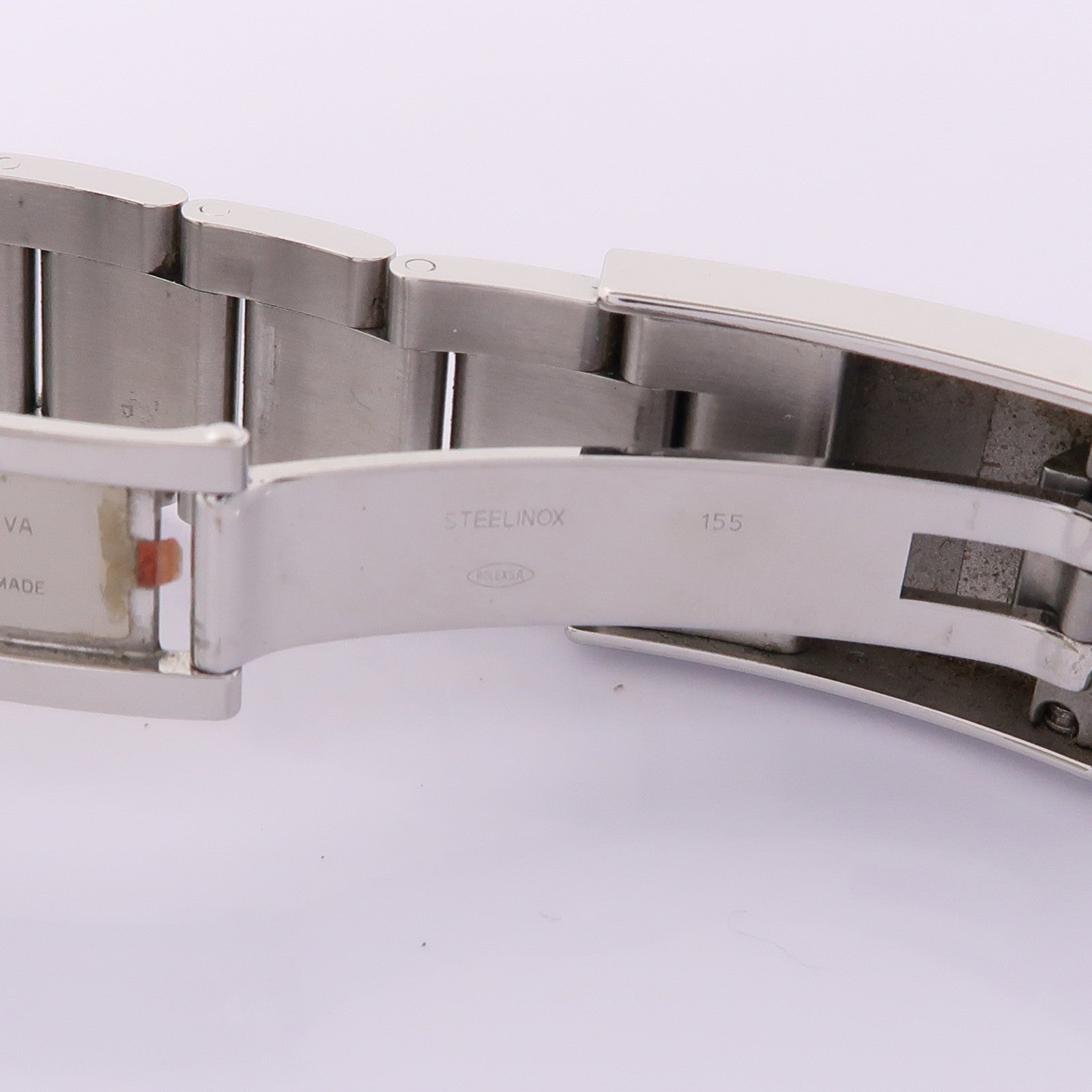 ROLEX Oyster Perpetual不鏽鋼手錶自動機芯銀色