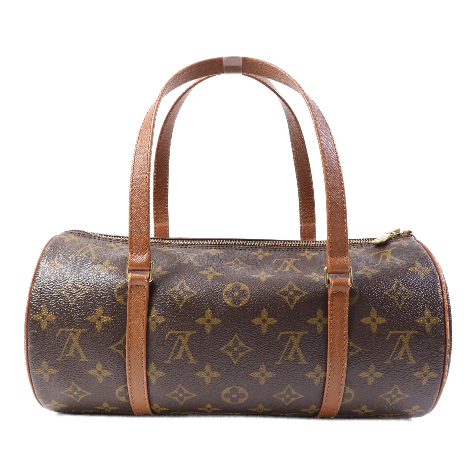 LOUIS VUITTON Monogram Papillon 30金扣手挽袋