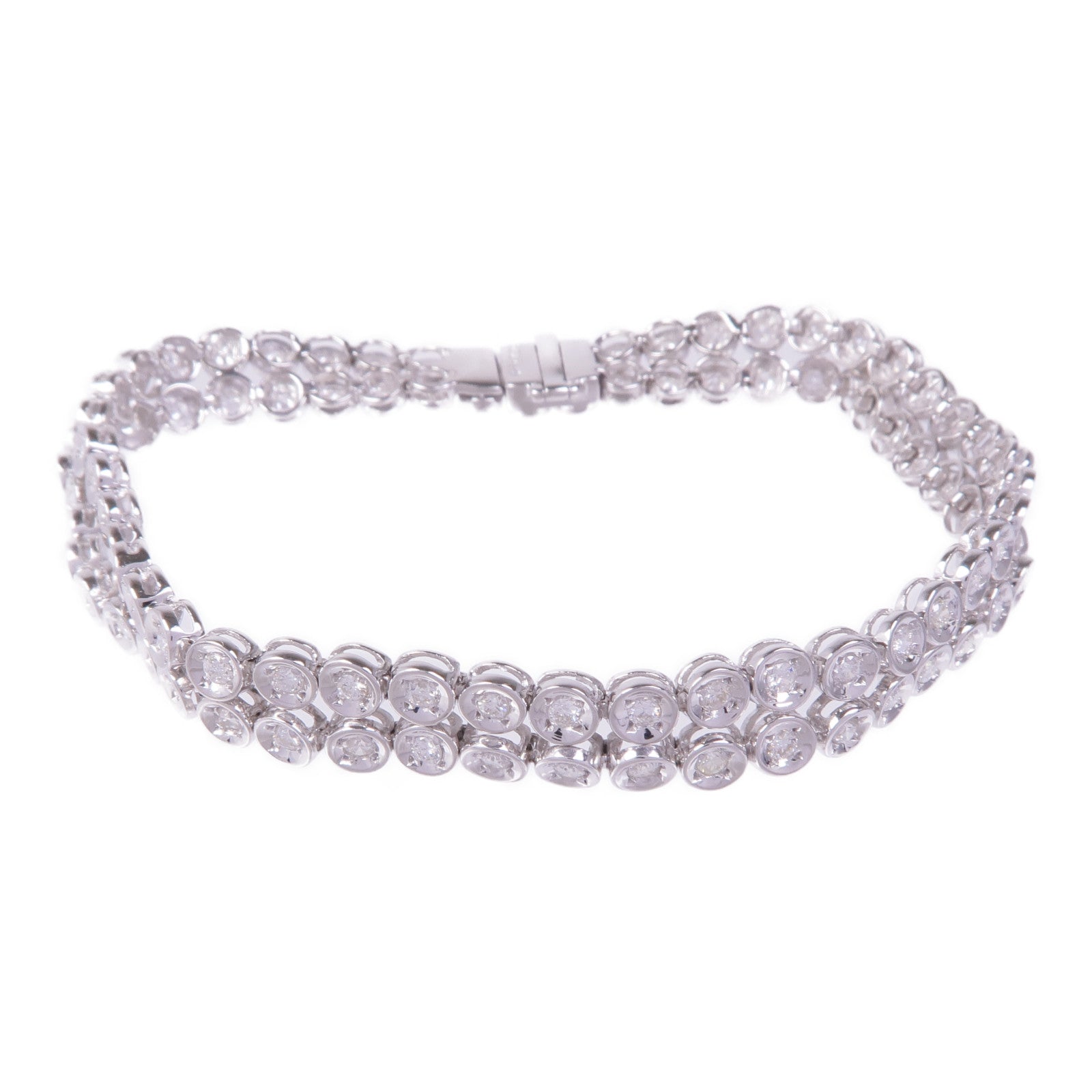 JEWELRY 【激減優惠】18K白金Diamond Bracelet鑽石手鏈