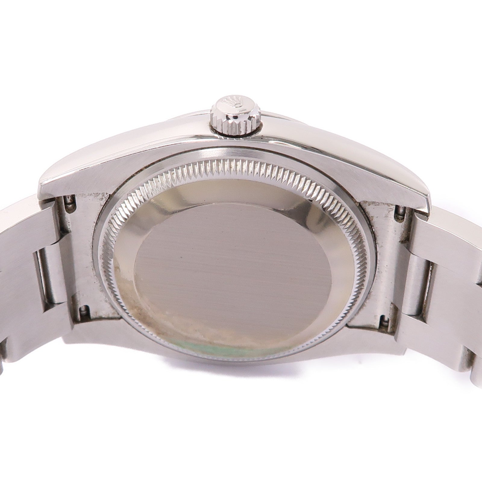ROLEX Oyster Perpetual不鏽鋼手錶自動機芯銀色