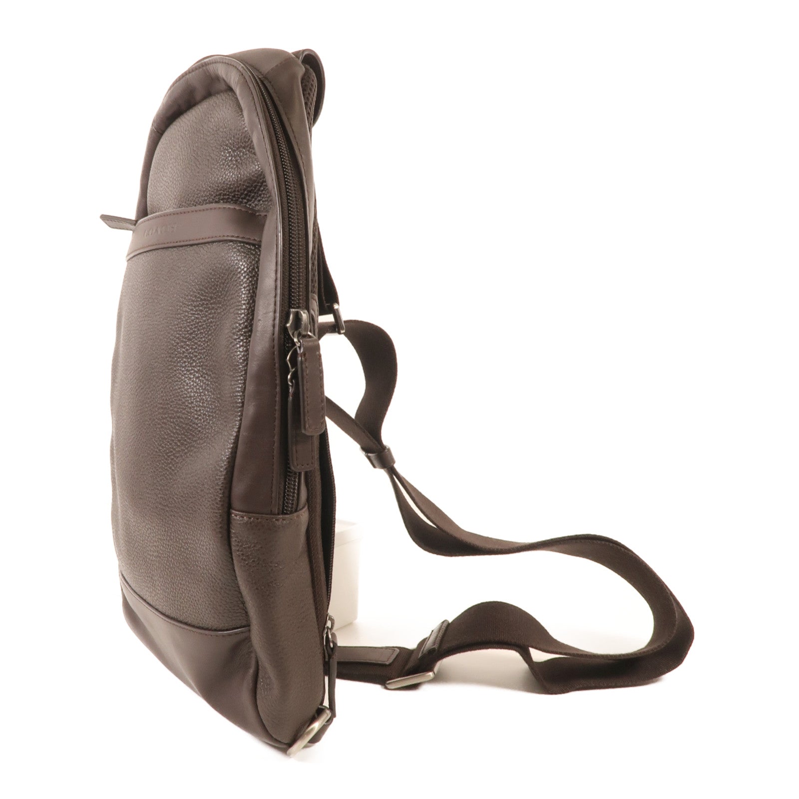 COACH 牛皮皮革Shoulder Bag肩背袋