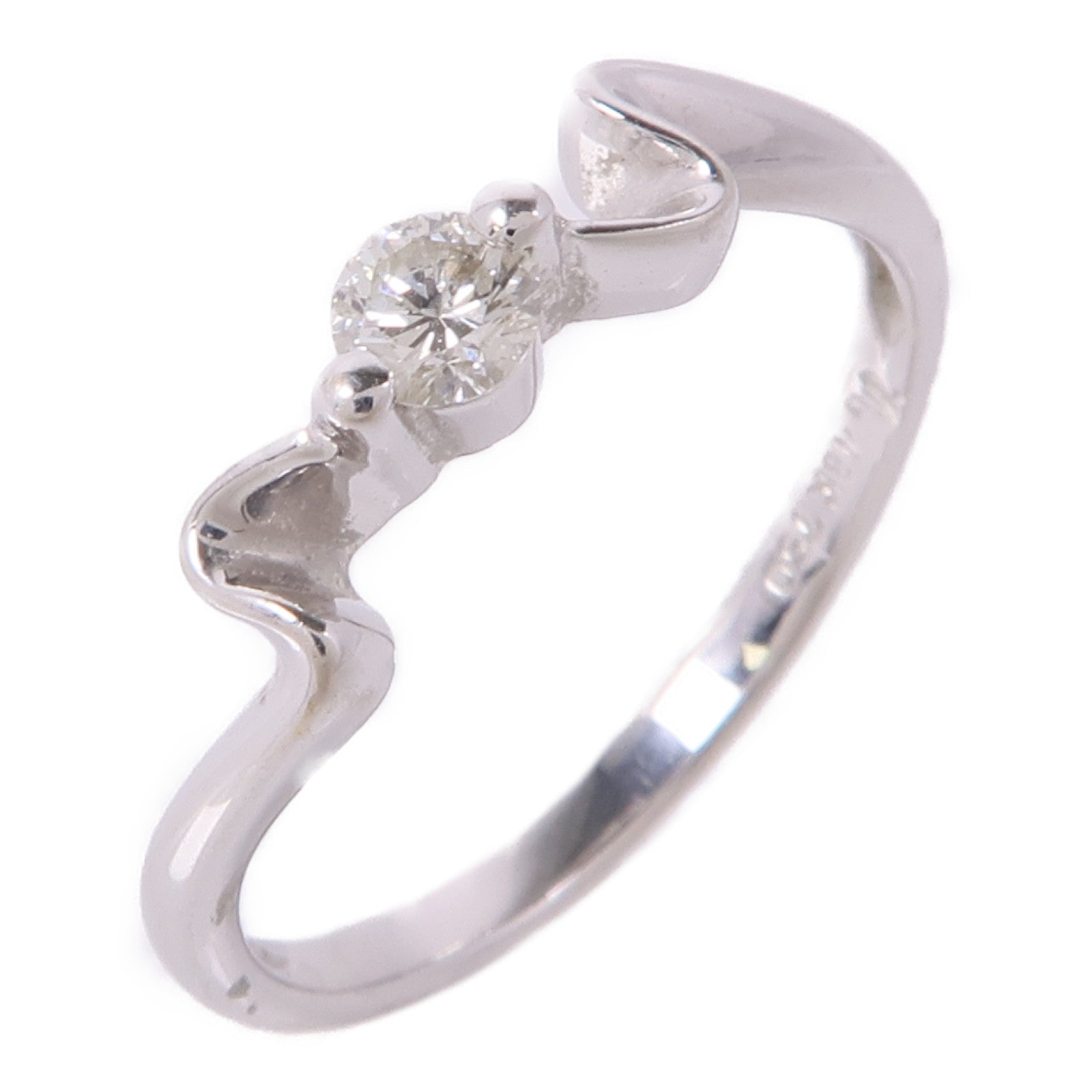 JEWELRY 18K白金Diamond Ring鑽石戒指US#5.75
