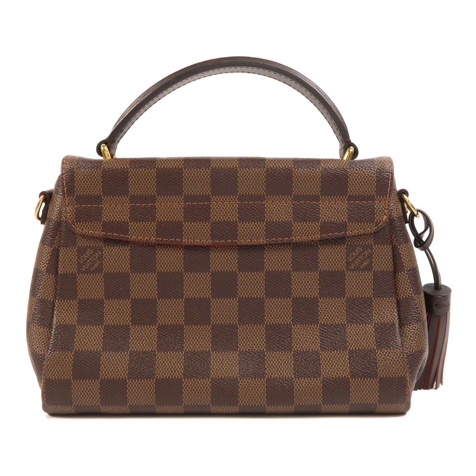 LOUIS VUITTON 【激減優惠】Damier Croisette金扣手挽肩背兩用袋
