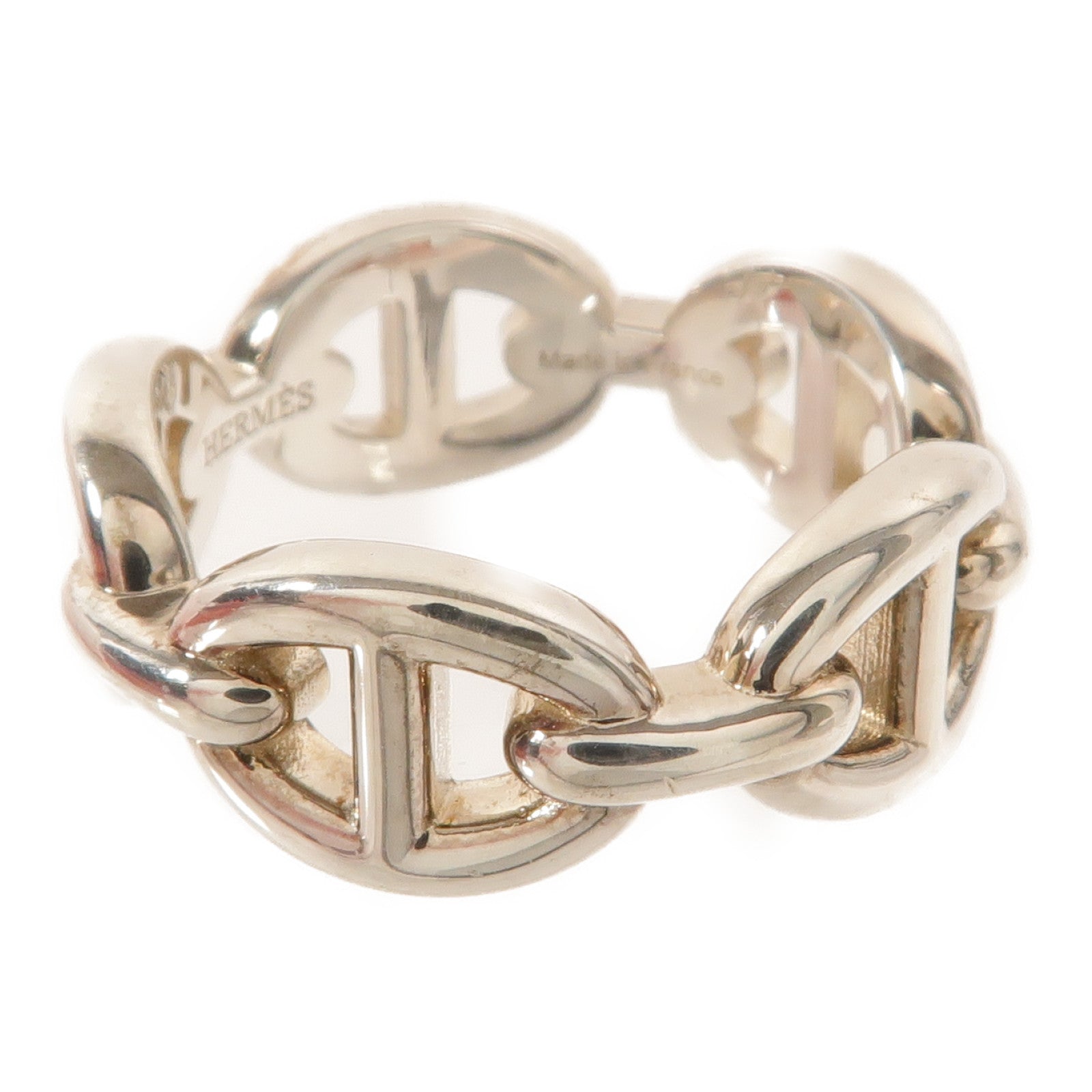 HERMES 925純銀Farandole Ring戒指#52