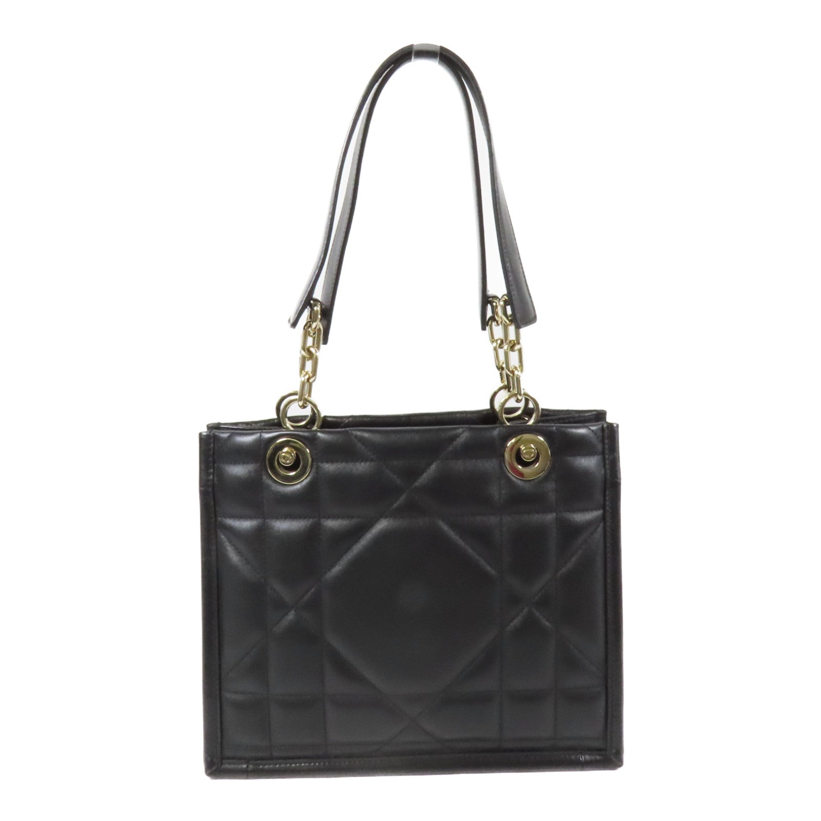 Dior 羊皮皮革Essential Tote Small金扣肩背袋