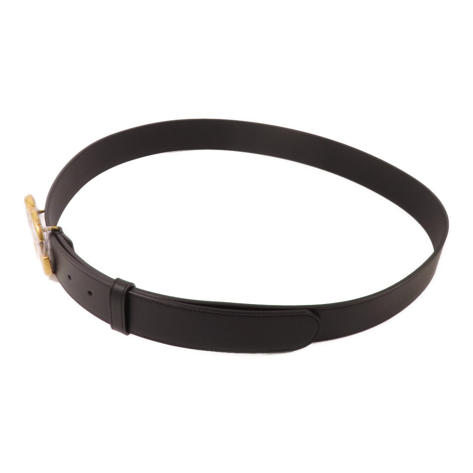 GUCCI 牛皮皮革Belt金扣皮帶