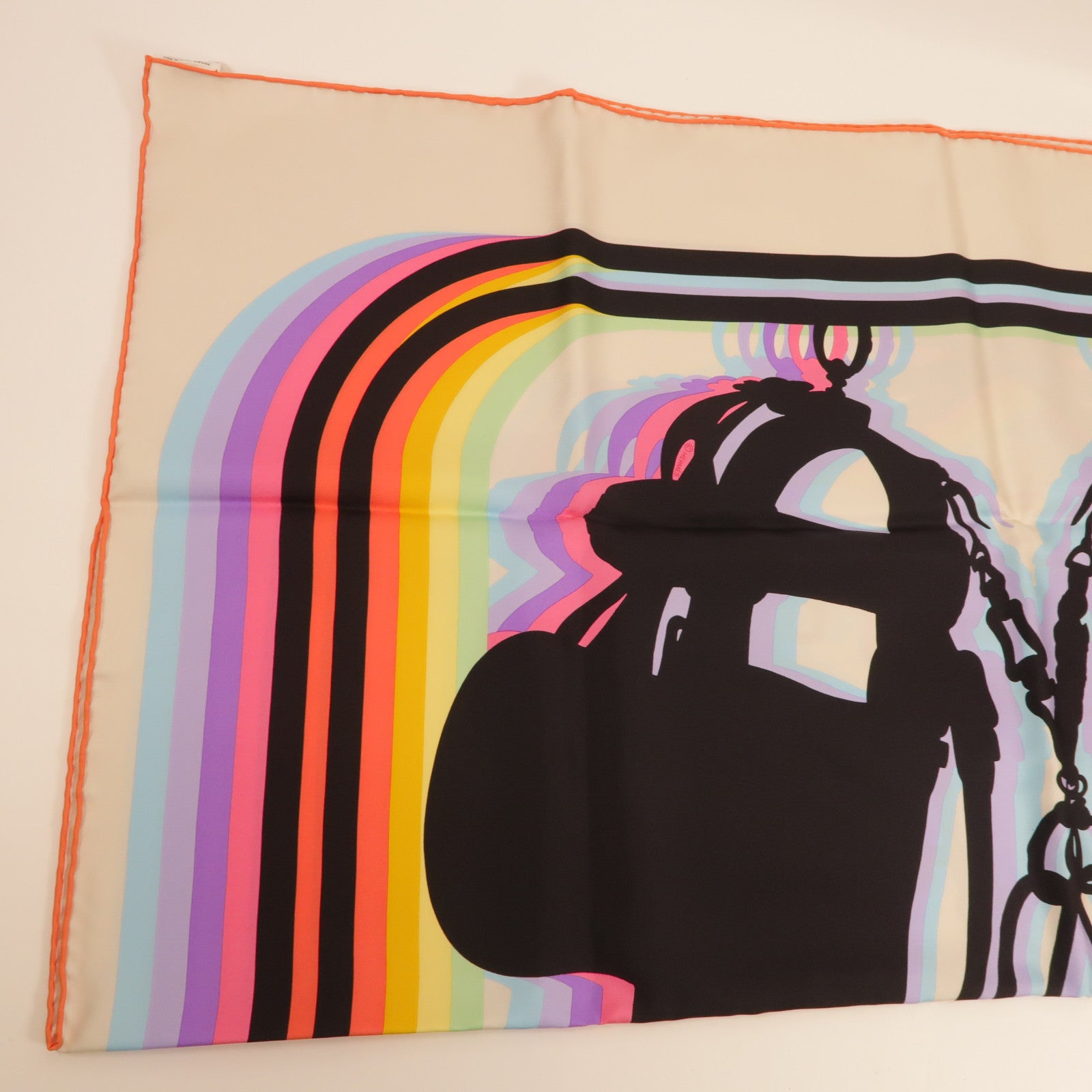 HERMES 絲質Scarf 90x90cm絲巾