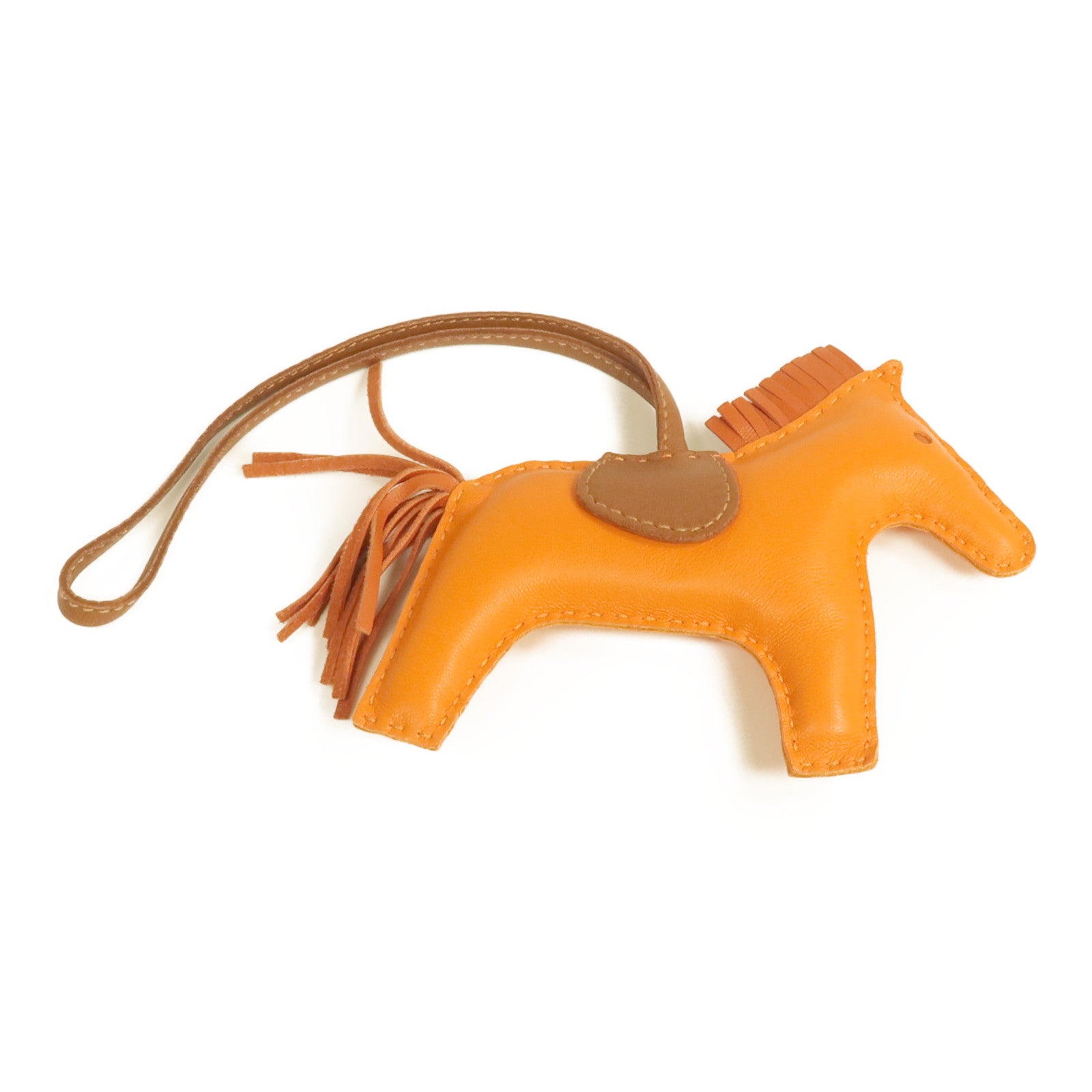 HERMES Milo皮革Rodeo MM掛飾