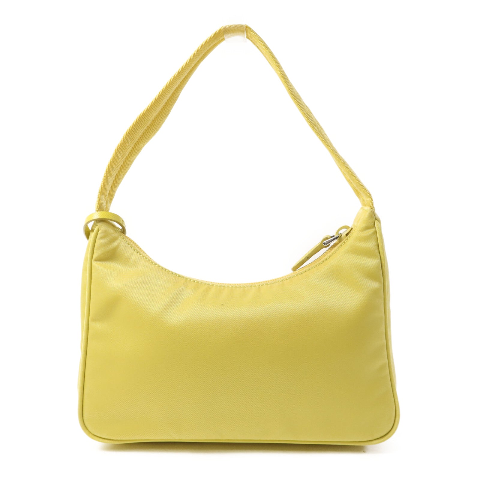 PRADA 尼龍Re-Edition 2000銀扣手挽袋