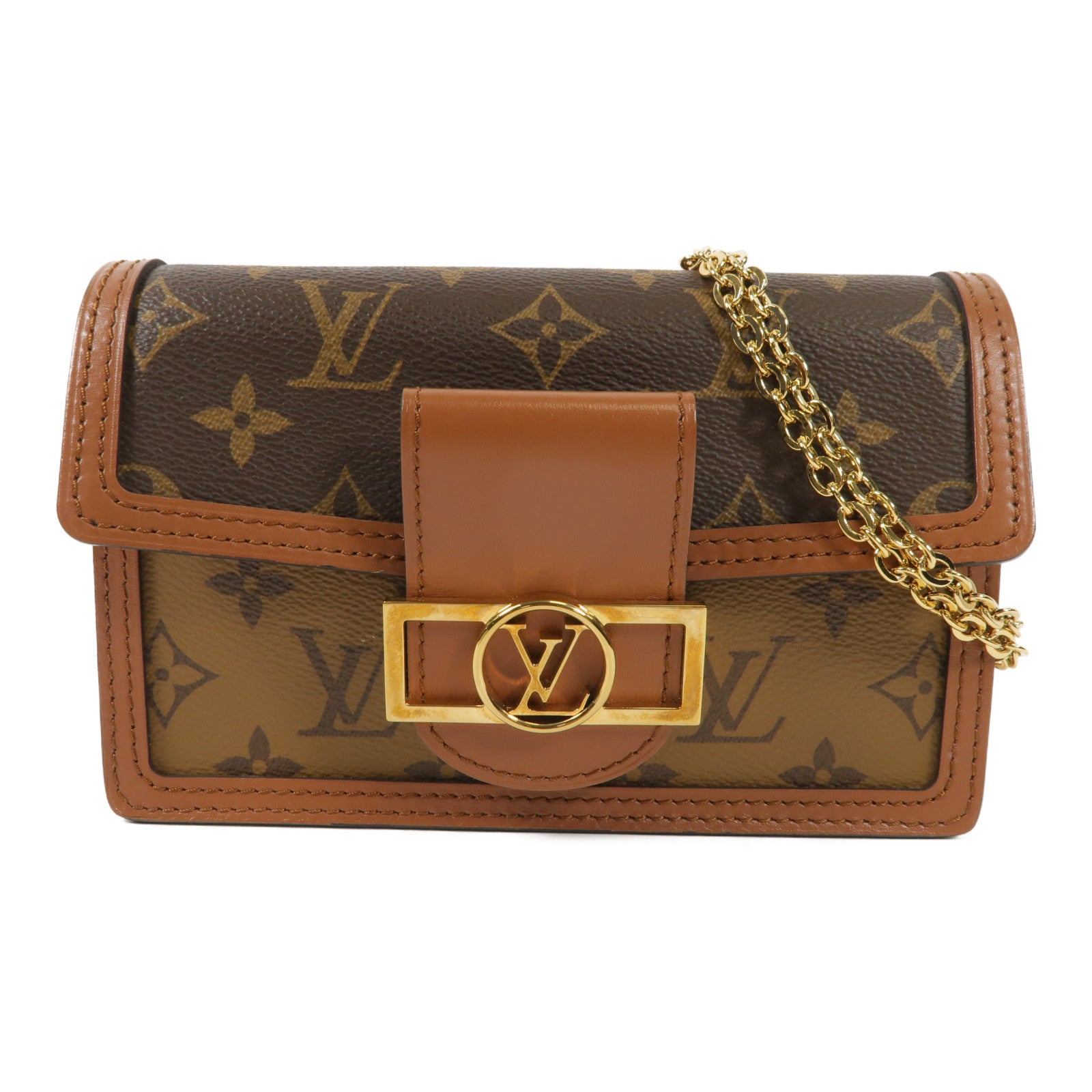 LOUIS VUITTON Monogram Reverse Dauphine肩背袋