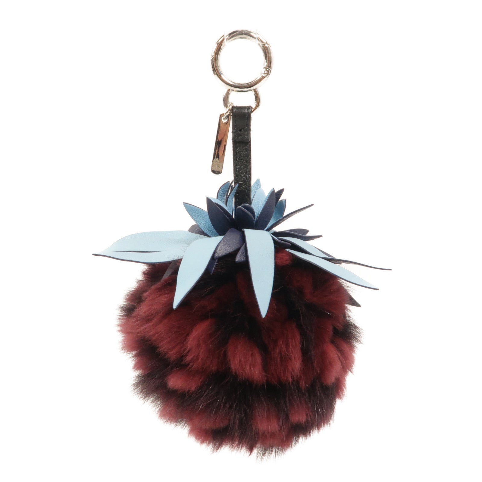 FENDI 水貂皮草Ananas Pineapple Bag Charm掛飾