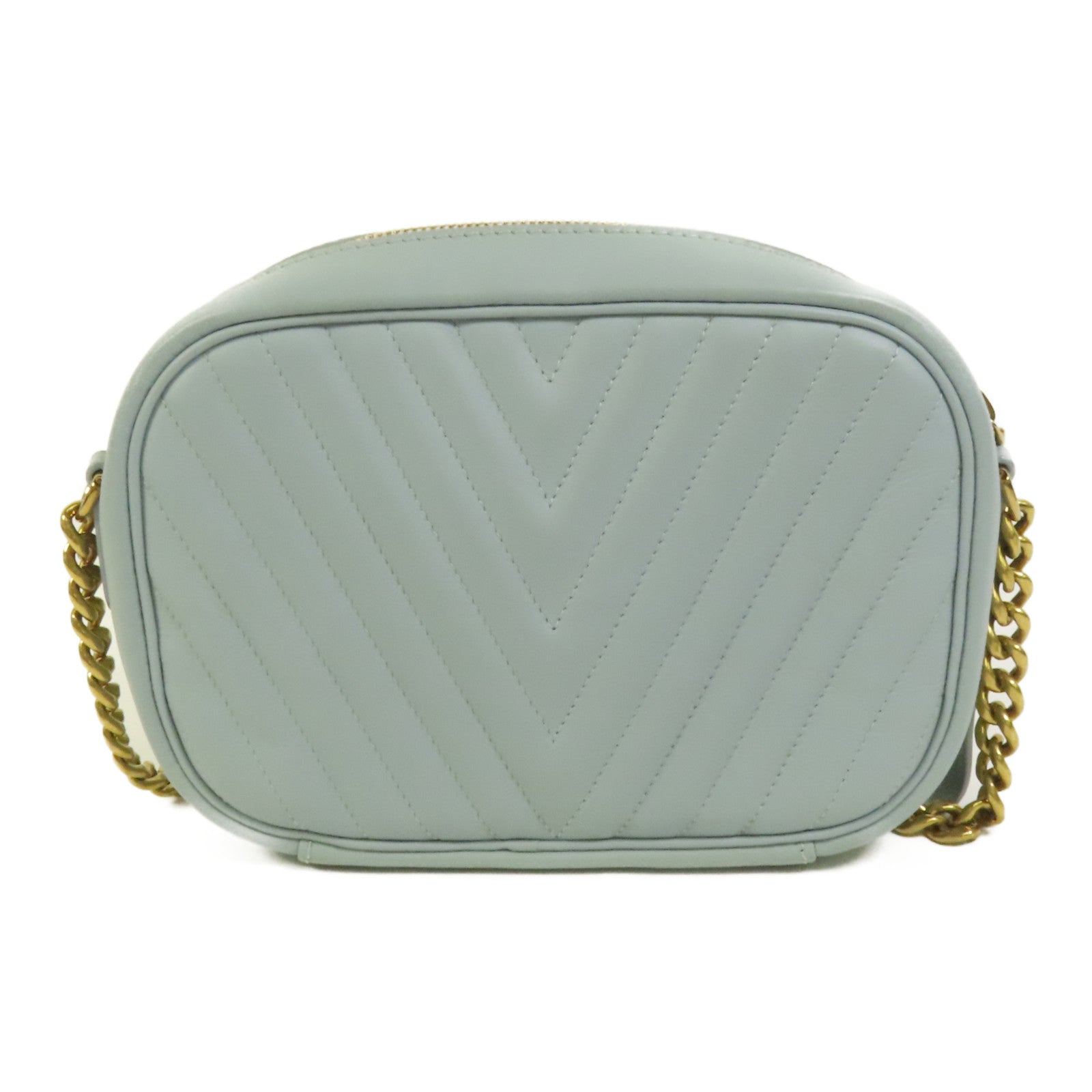 LOUIS VUITTON 牛皮皮革New Wave Camera Bag金扣鏈帶肩背袋