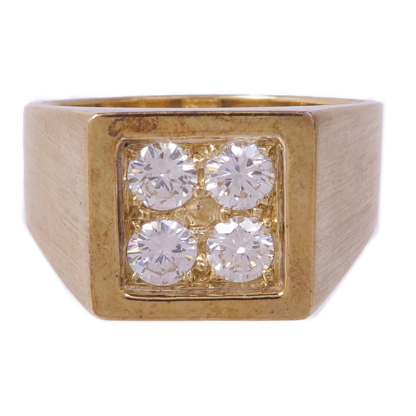 JEWELRY 14K黃金Diamond Ring鑽石戒指US#9.25