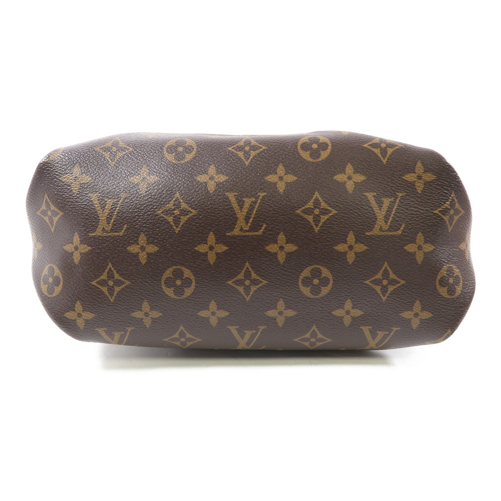 LOUIS VUITTON 【激減優惠】Monogram Flower Zipped Tote PM金扣手挽肩背兩用袋啡色