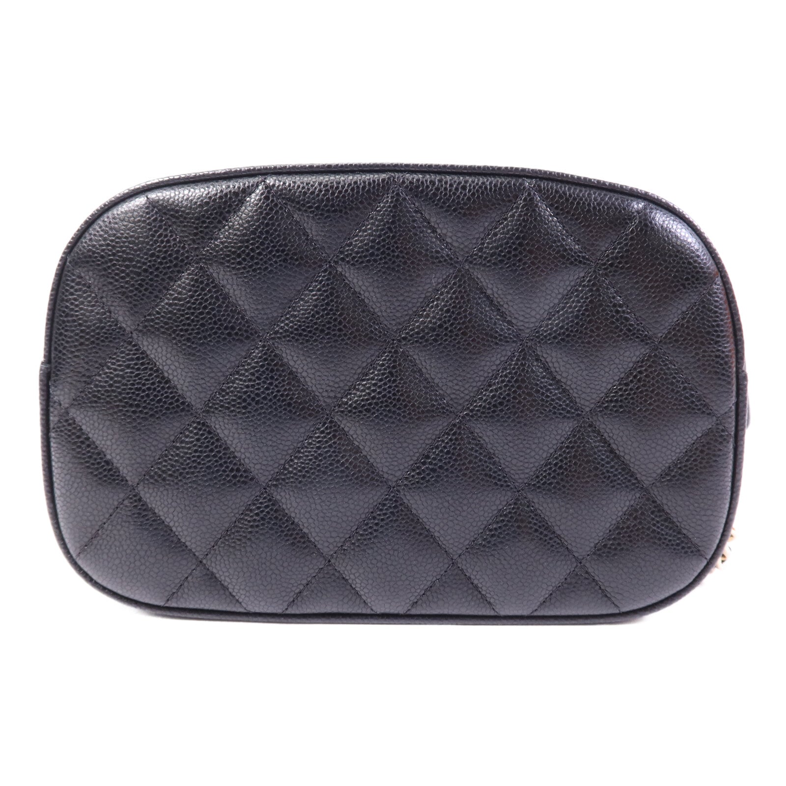 CHANEL 牛皮皮革Camera Bag金扣鏈帶肩背袋