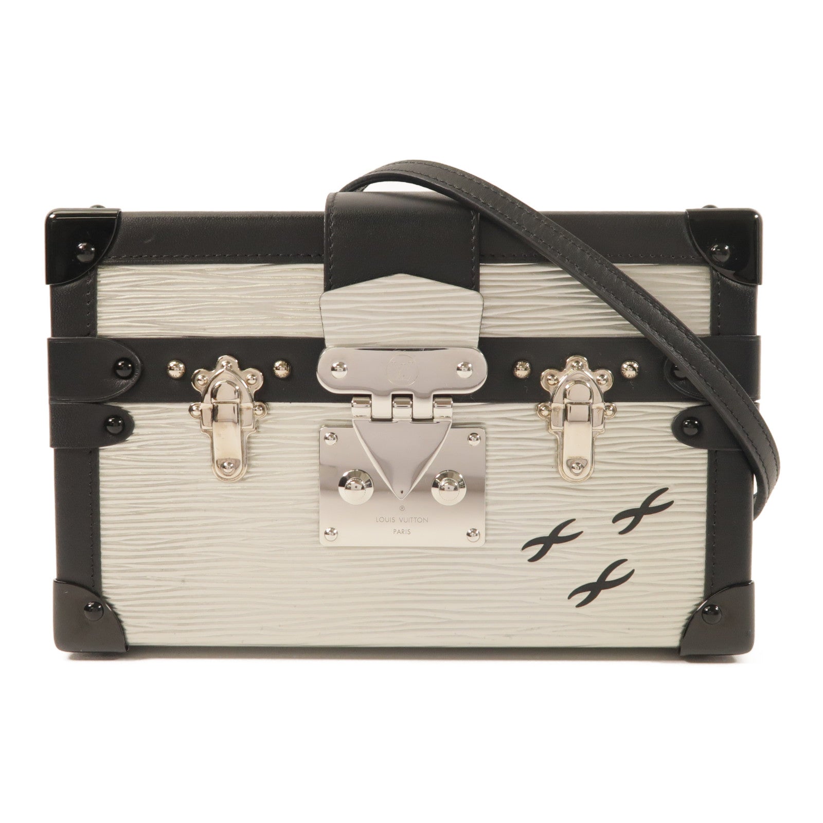 LOUIS VUITTON Epi Petite Malle肩背袋