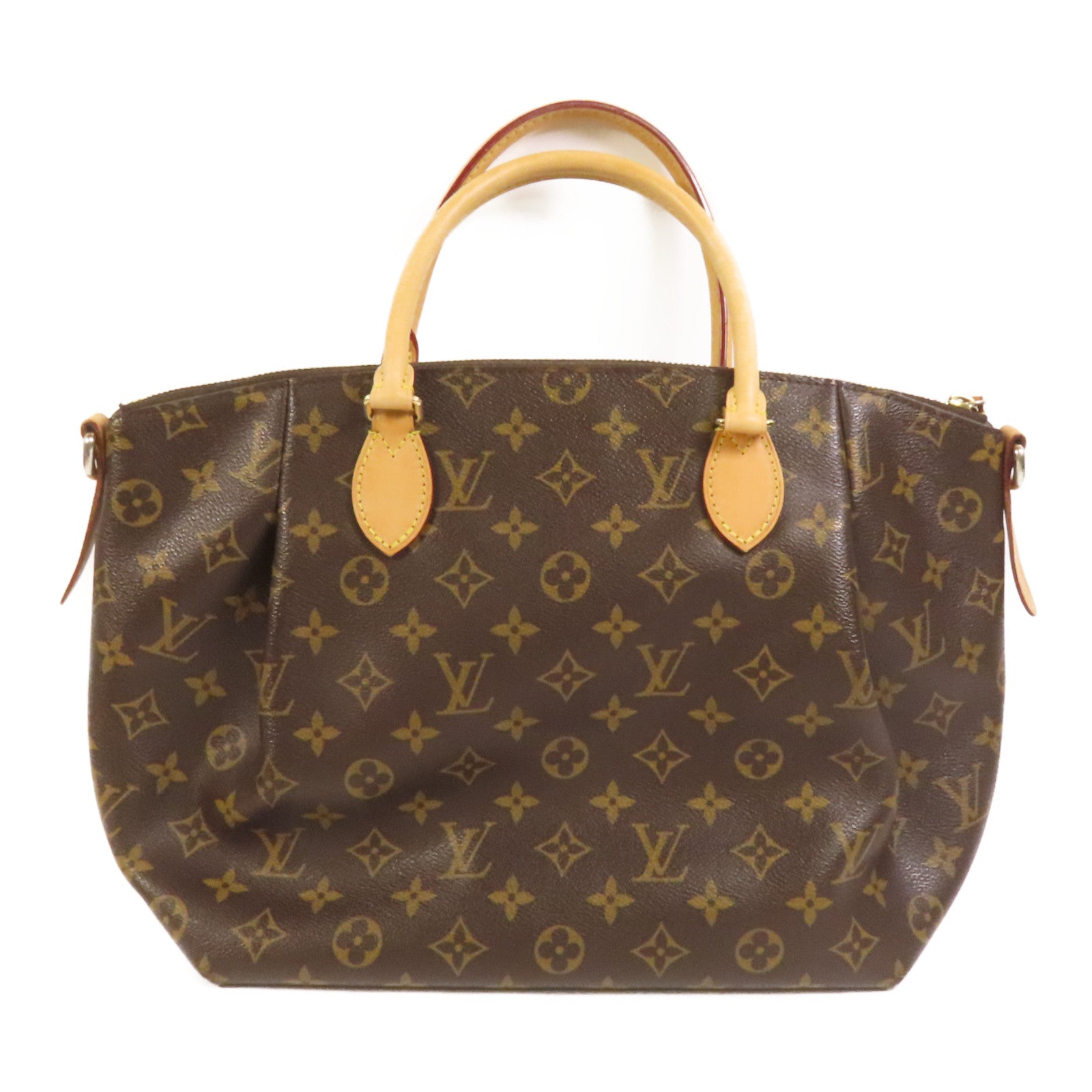 LOUIS VUITTON 【激減優惠】Monogram Turenne PM金扣肩背袋/手挽袋棕色