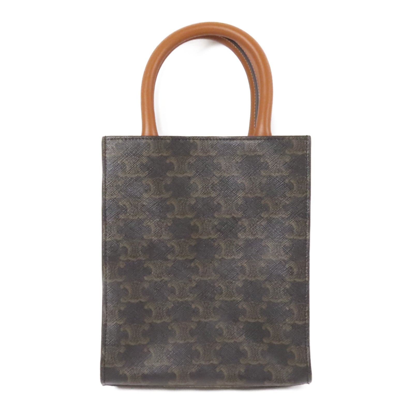 CELINE 塗層帆布Mini Vertical Cabas手挽肩背兩用袋