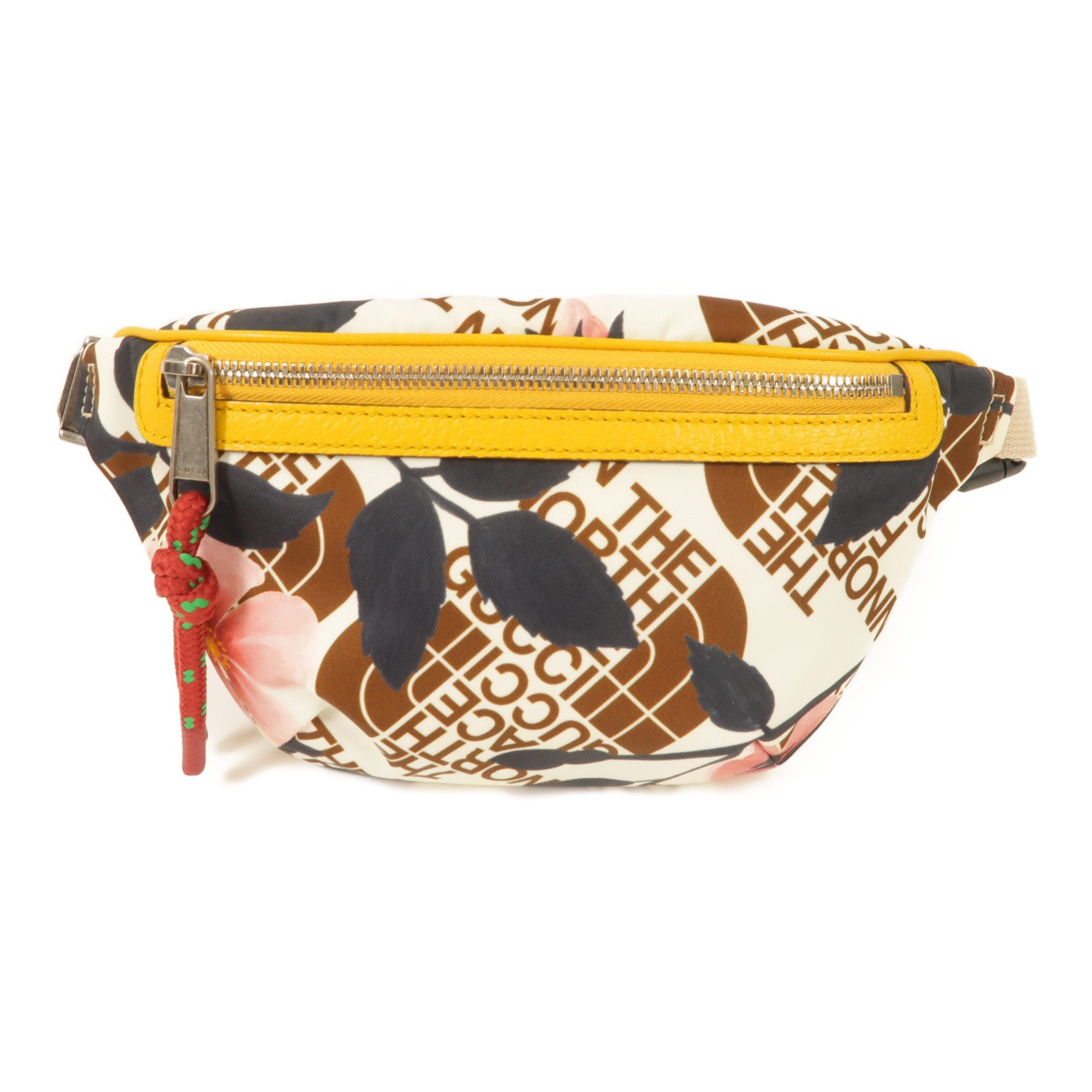 GUCCI GG The North Face Wrap Waist Bag Shoulder Bag Nylon Multicolor