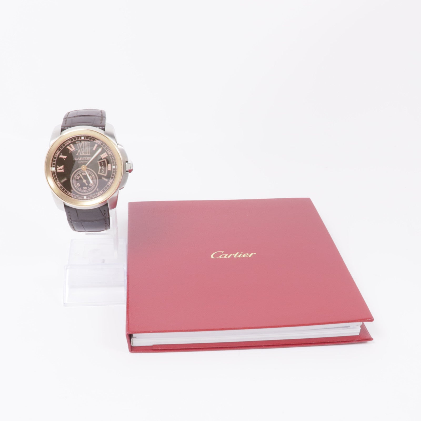 CARTIER Calibre de Cartier W7100051 Automatic Watch Stainless Steel 18K YG