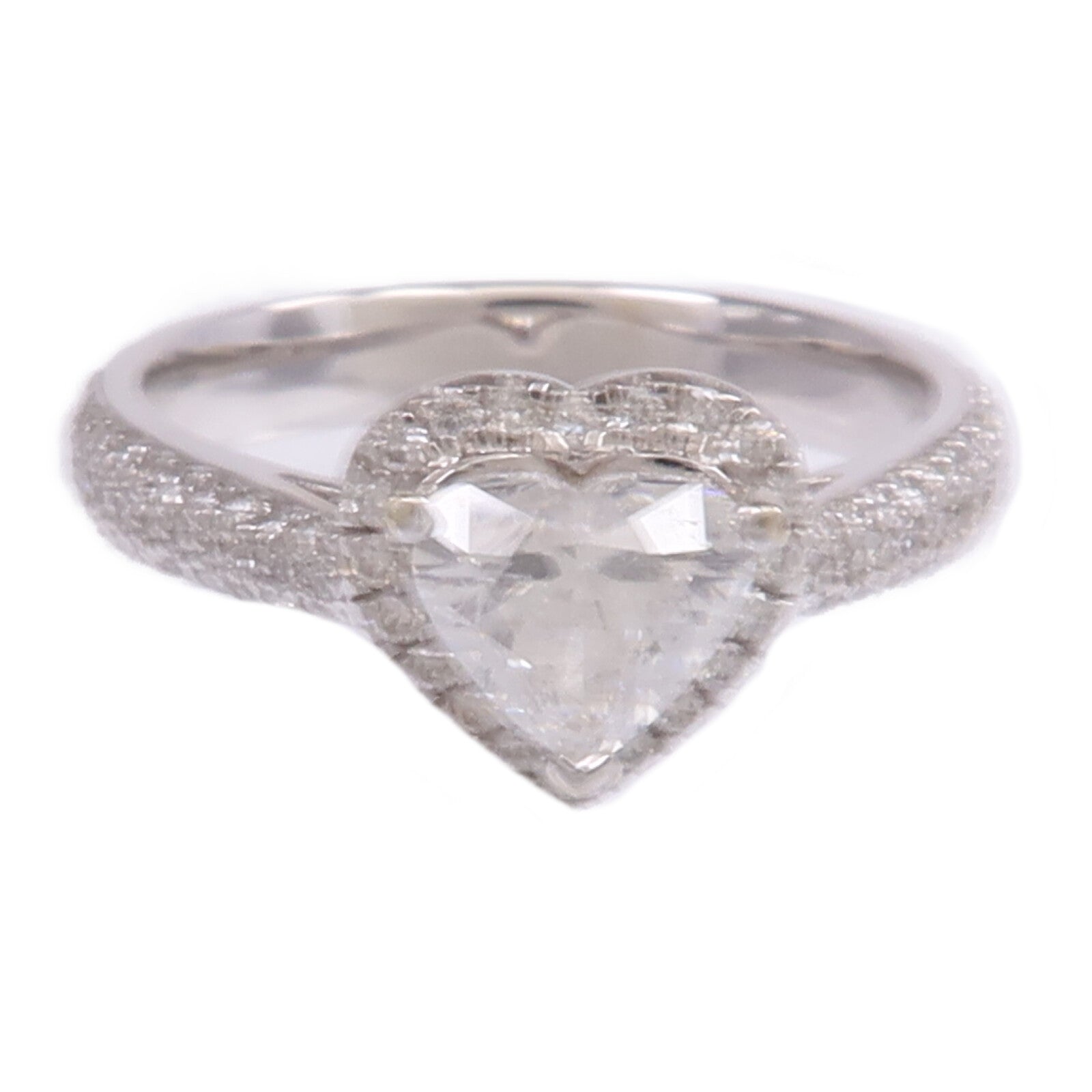 JEWELRY 【激減優惠】18K白金Diamond Ring鑽石戒指US#6
