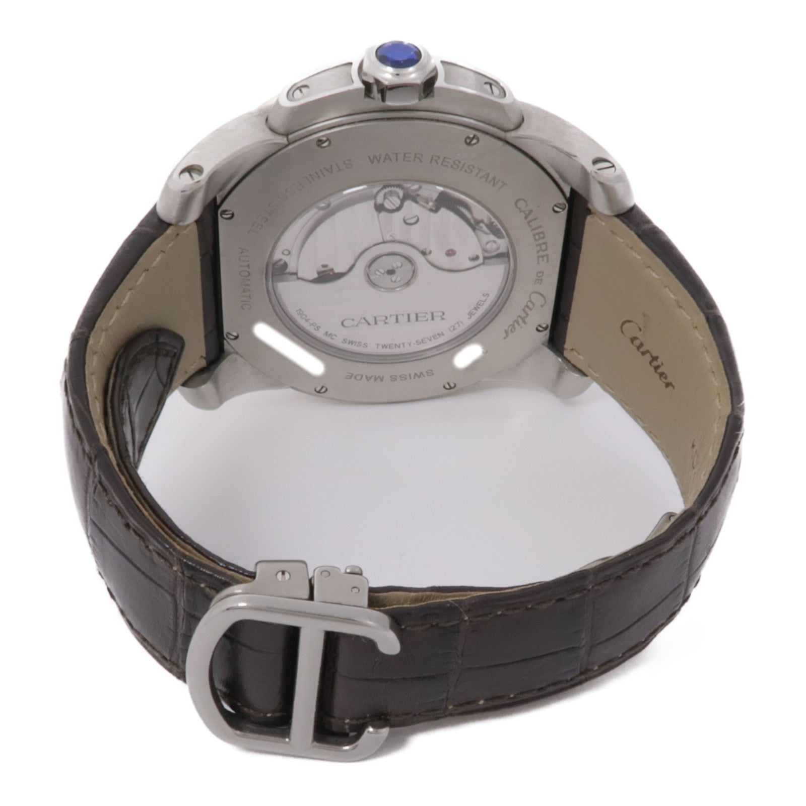 CARTIER Calibre de Cartier W7100051 Automatic Watch Stainless Steel 18K YG