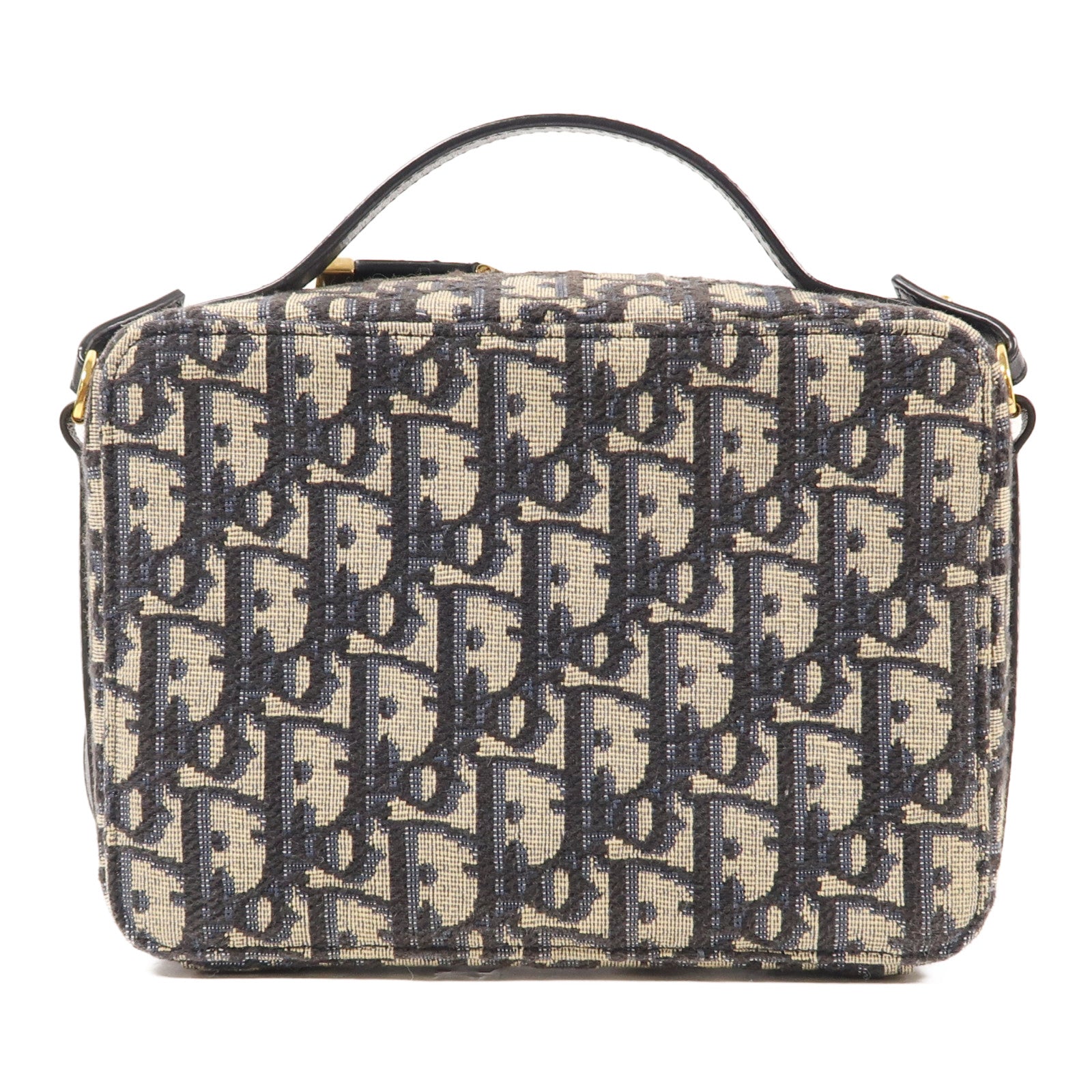 Dior 帆布30 Montaigne金扣手挽肩背兩用袋