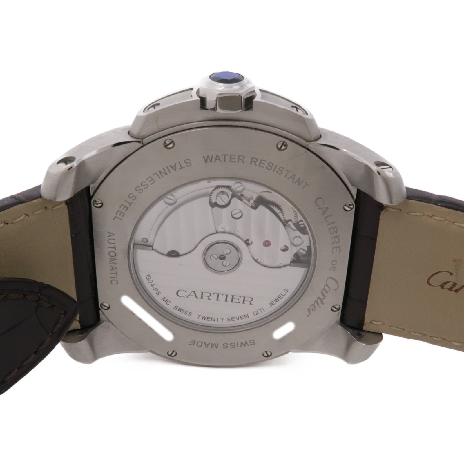 CARTIER Calibre de Cartier W7100051 Automatic Watch Stainless Steel 18K YG