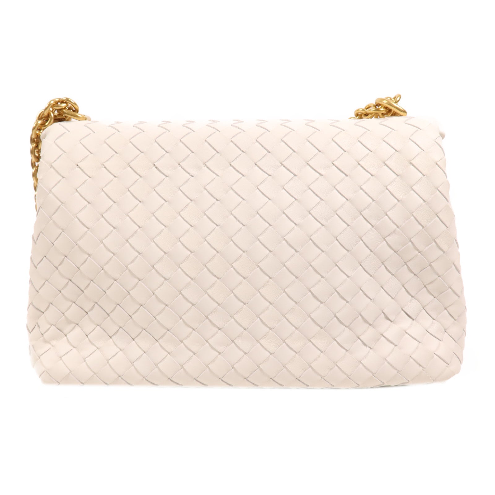 BOTTEGA VENETA 牛皮皮革Shoulder Bag金扣肩背袋