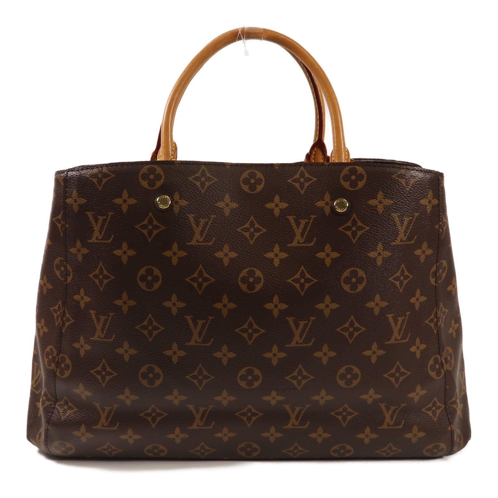 LOUIS VUITTON 【激減優惠】Monogram Montaigne MM金扣手挽肩背兩用袋