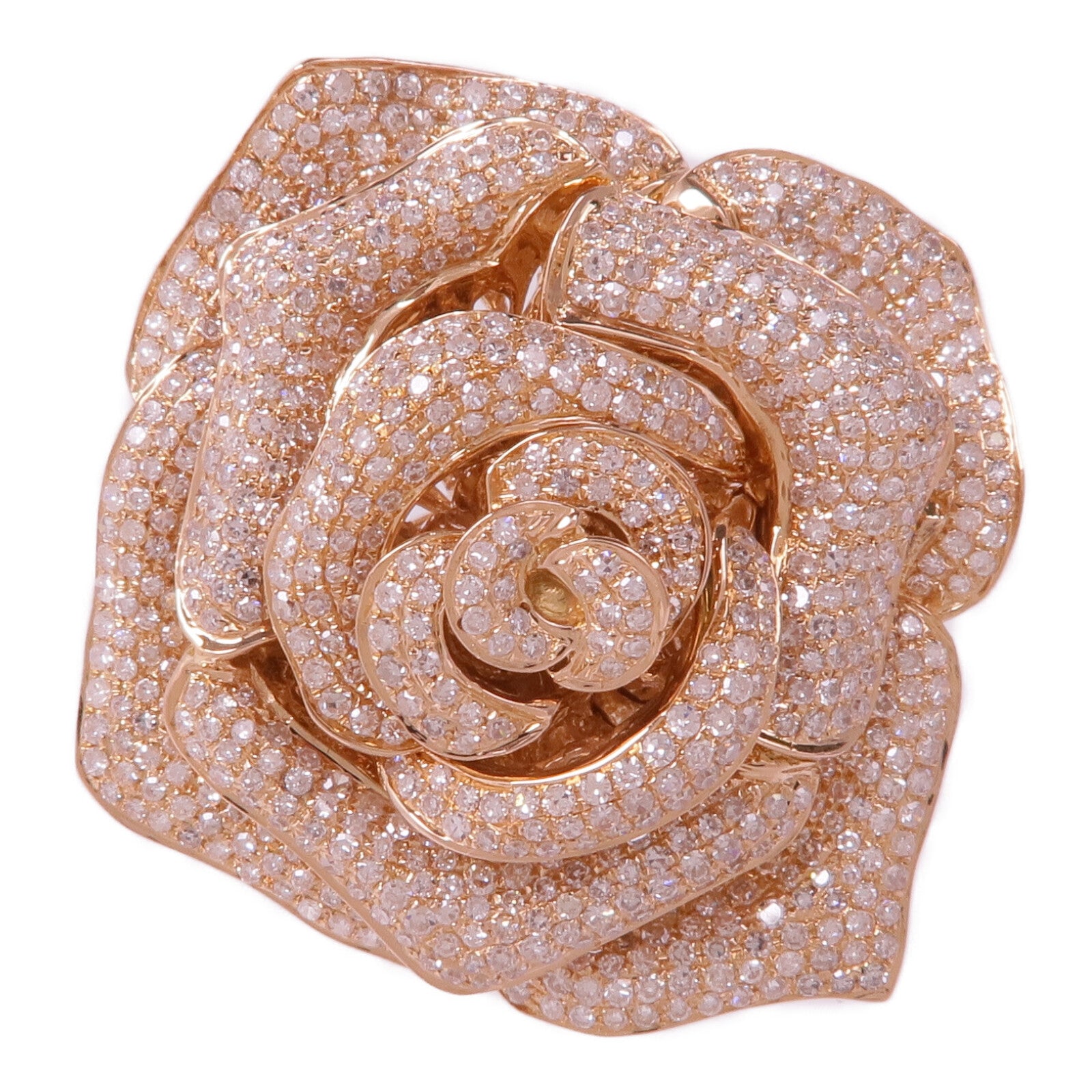 JEWELRY 18K玫瑰金Diamond Ring/Pendant鑽石吊墜/戒指US#6.5