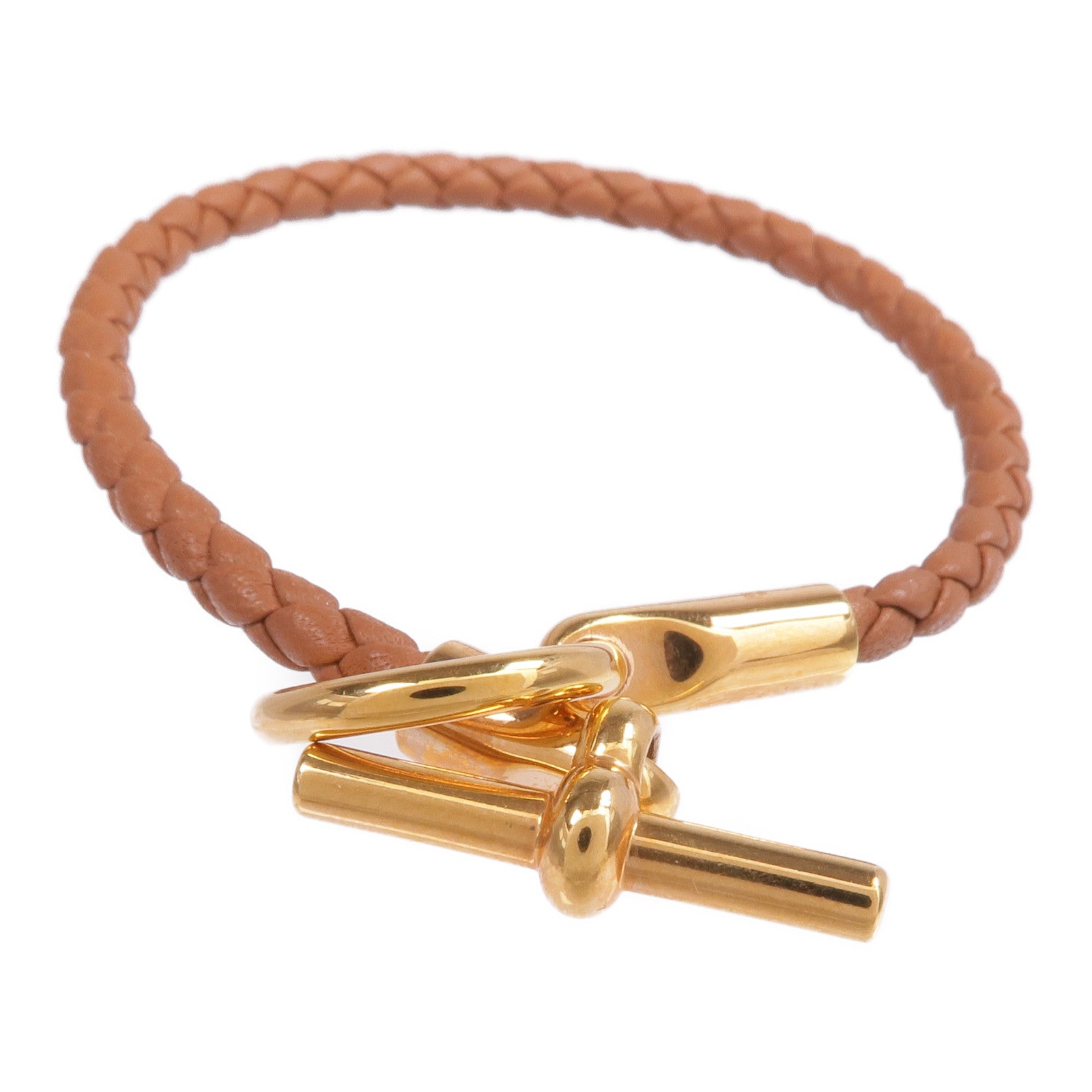 HERMES Swift皮革Glenam H Trio Bracelet手鐲