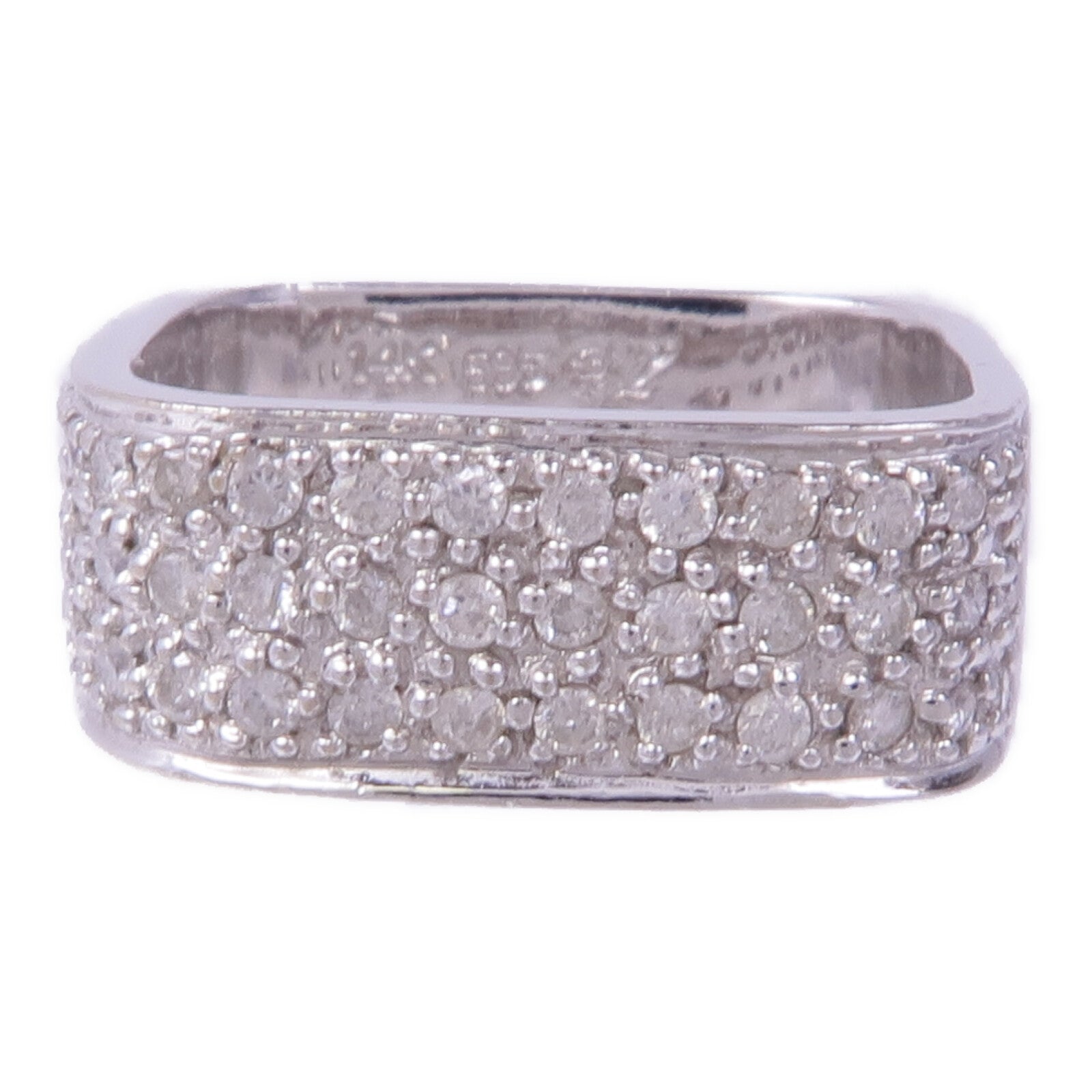 JEWELRY 14K白金Diamond Ring鑽石戒指US#3.25