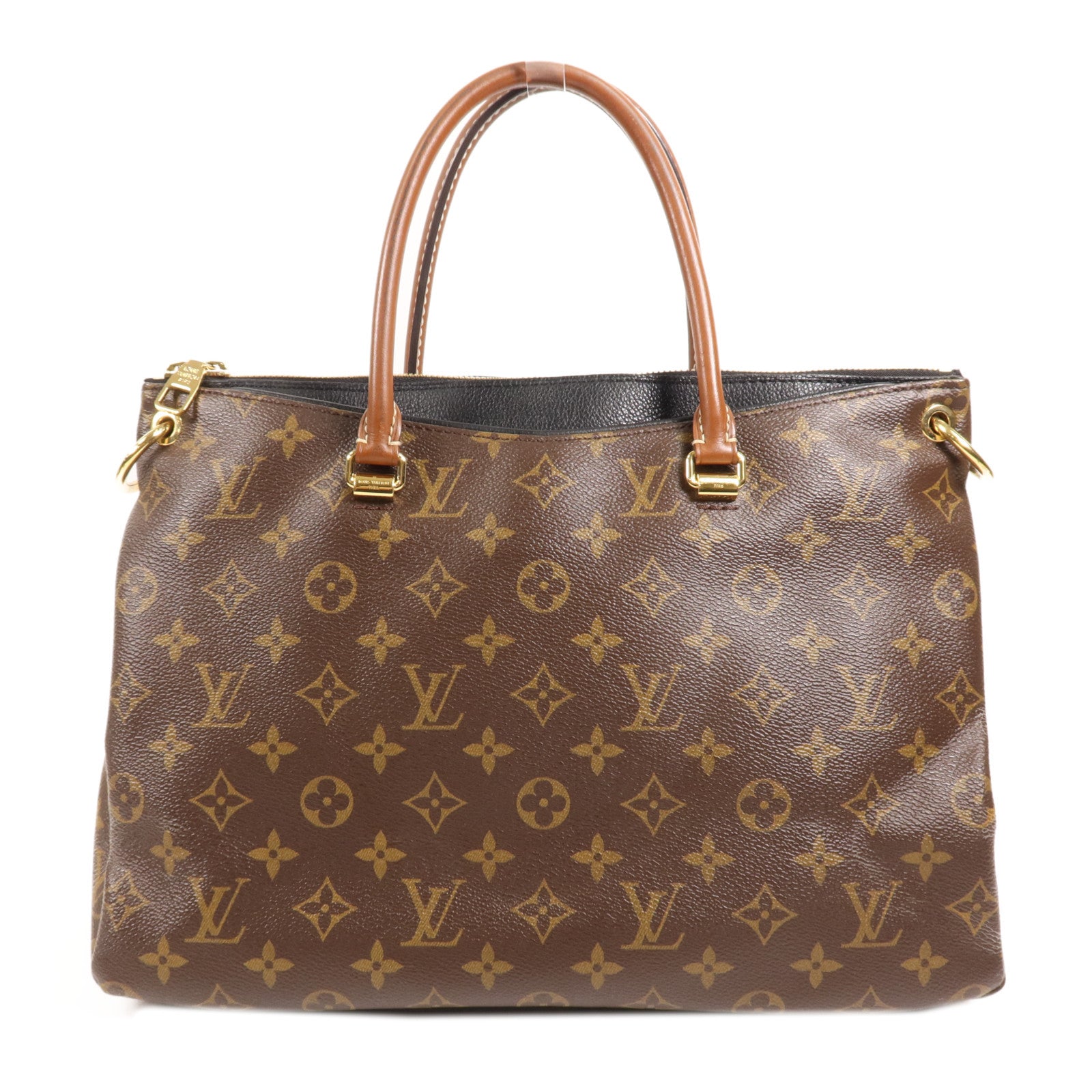 LOUIS VUITTON Monogram Pallas MM金扣肩背袋