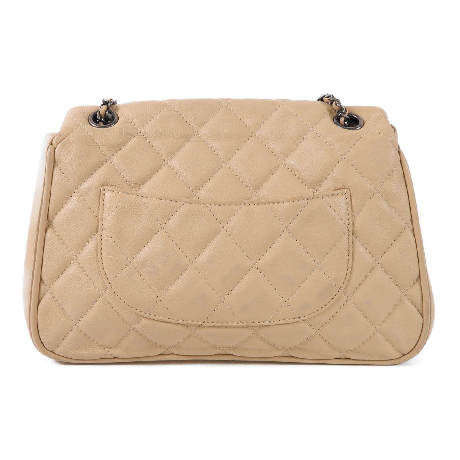 CHANEL 牛皮皮革Chain Shoulder Bag鏈帶肩背袋