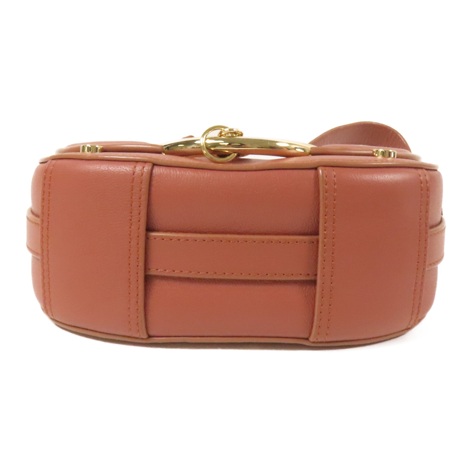 SEE BY CHLOE 牛皮皮革Shoulder Bag金扣肩背袋