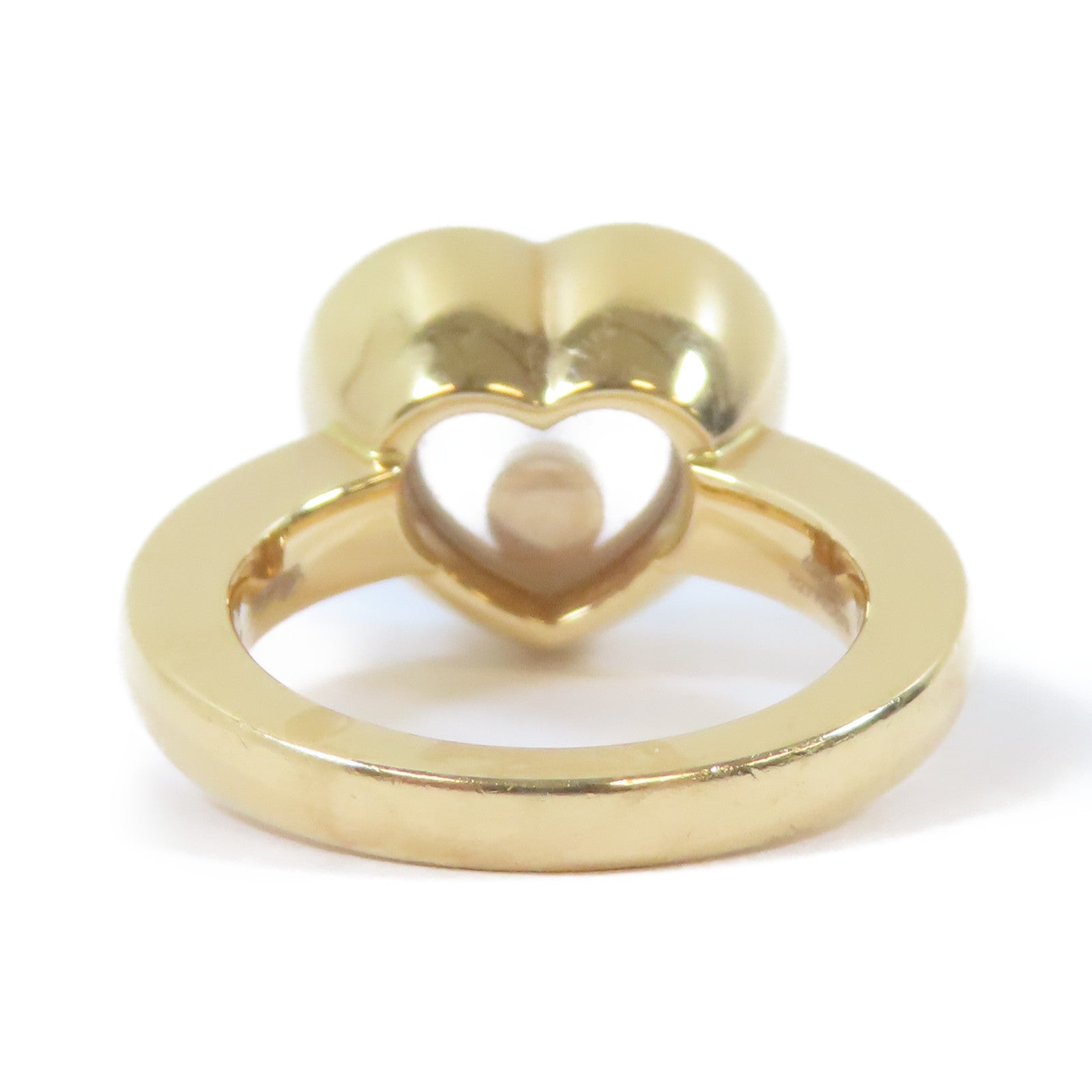 Chopard (PRICE DOWN) 0.10ct/0.24ct Happy Diamond Ring 18K Rose Pink Gold Chopard (PRICE DOWN) #51 US#5.5