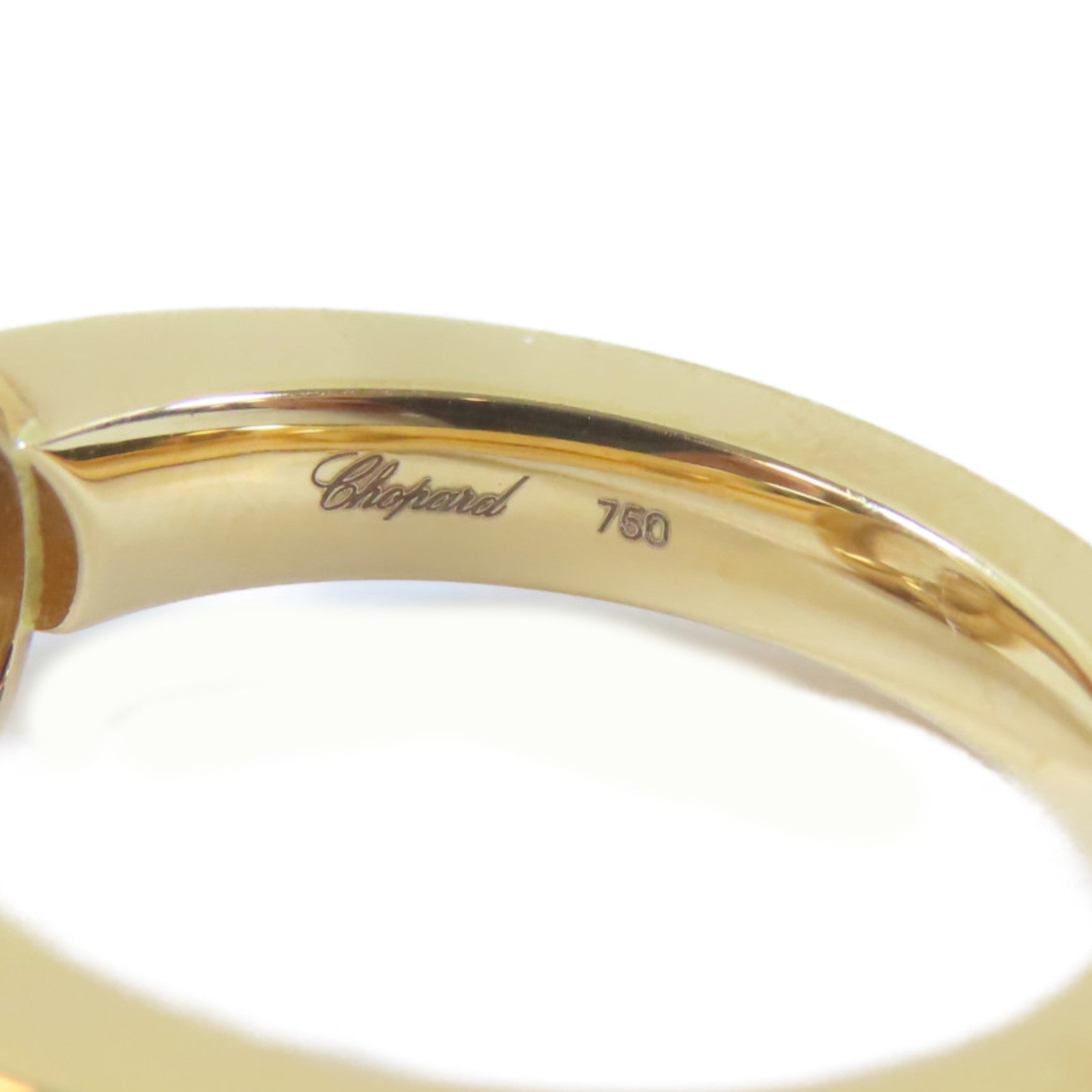 Chopard 【激減優惠】18K玫瑰金Happy Diamond Ring0.10ct/0.24ct鑽石戒指Chopard#51/US#5.5