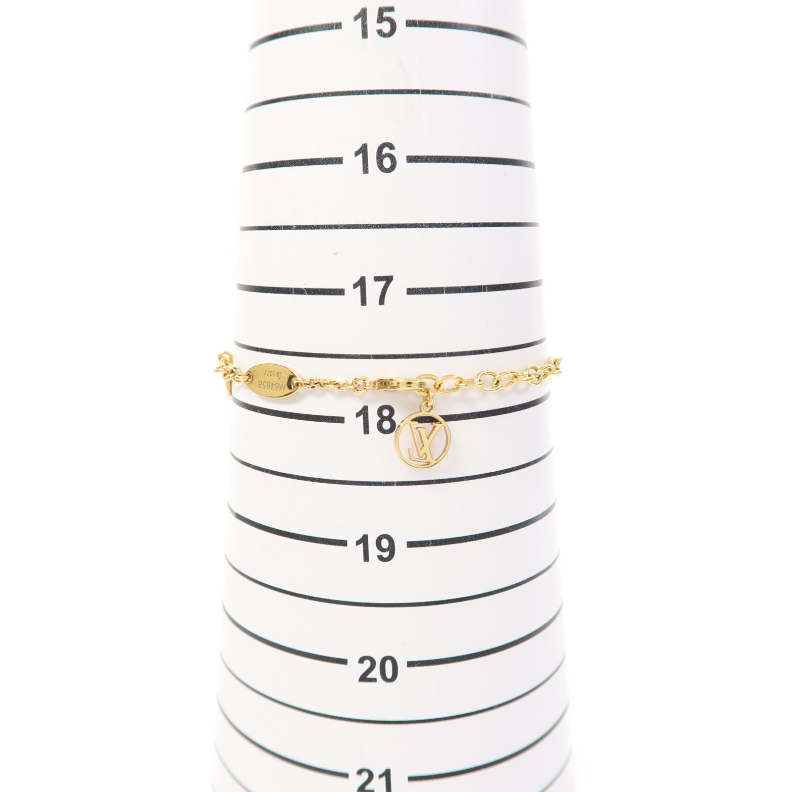 LOUIS VUITTON 金屬Blooming Supple Bracelet手鏈金色