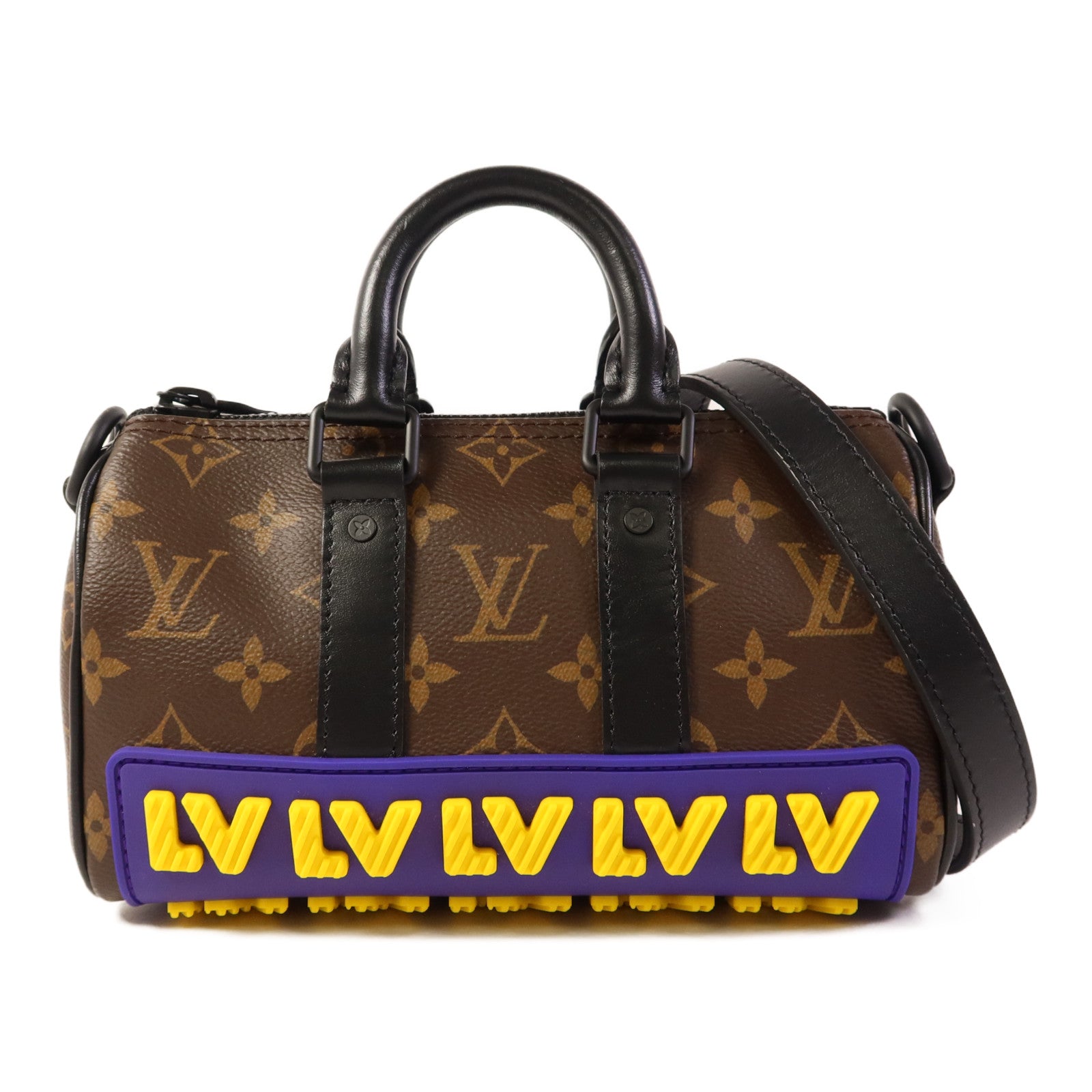 LOUIS VUITTON Monogram Keepall XS手挽肩背兩用袋