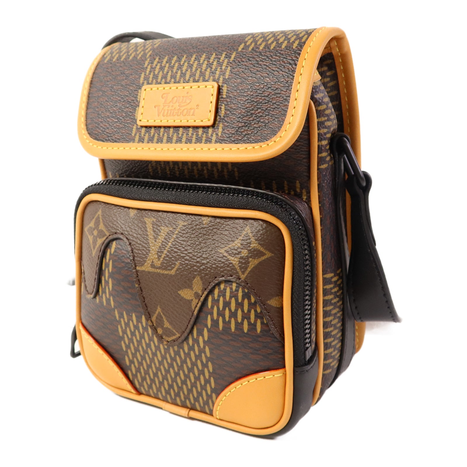 LOUIS VUITTON 【激減優惠】Damier Giant/Monogram LV x Nigo Nano Amazone肩背袋