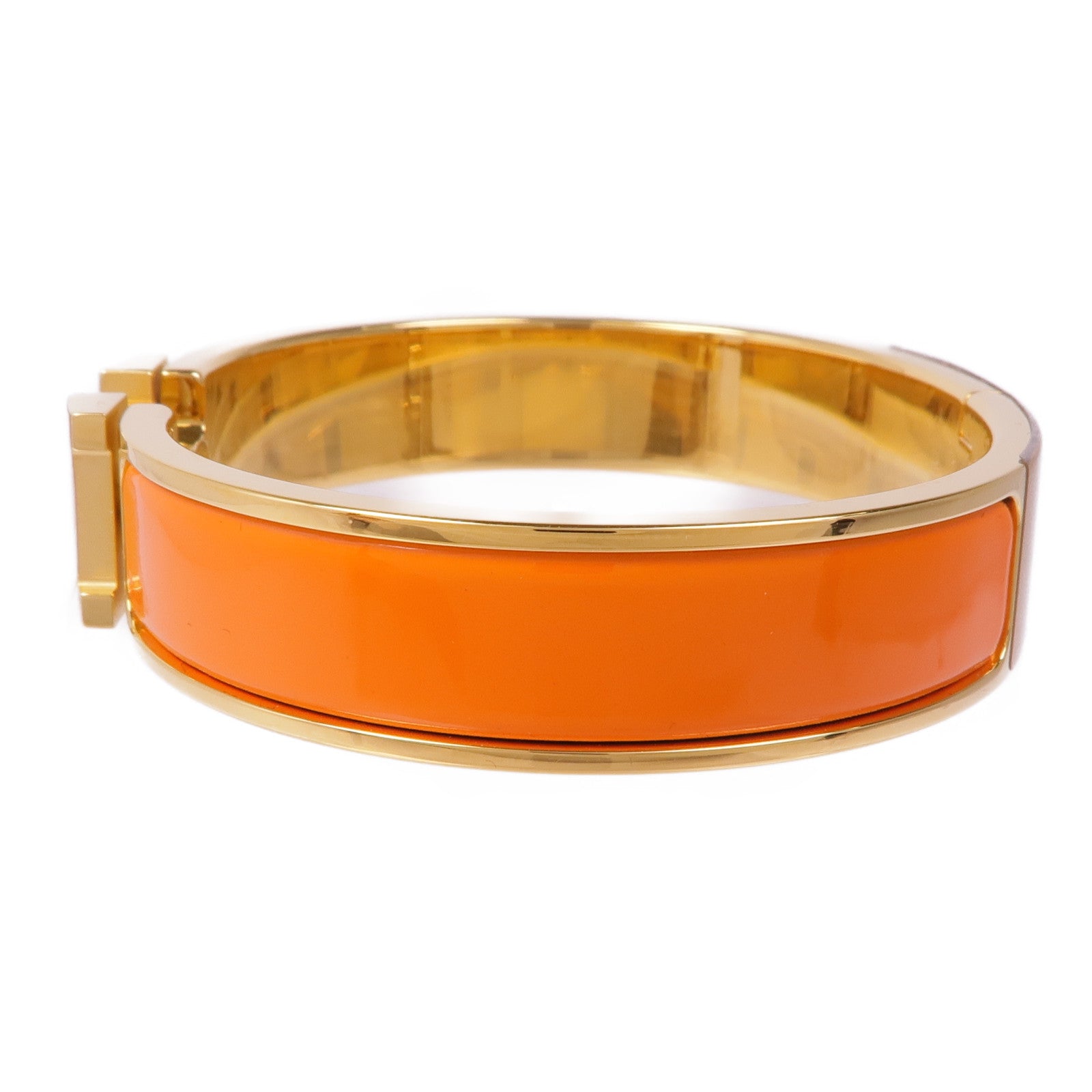 HERMES 琺瑯/金屬Clic H手鐲