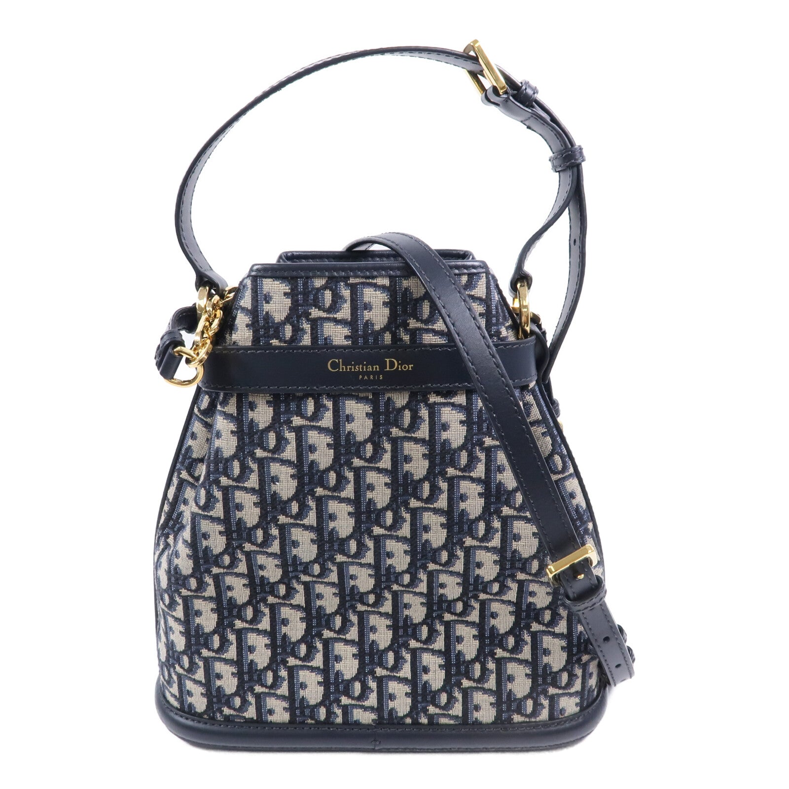 Dior 帆布/牛皮皮革C'est Dior Medium手挽肩背兩用袋