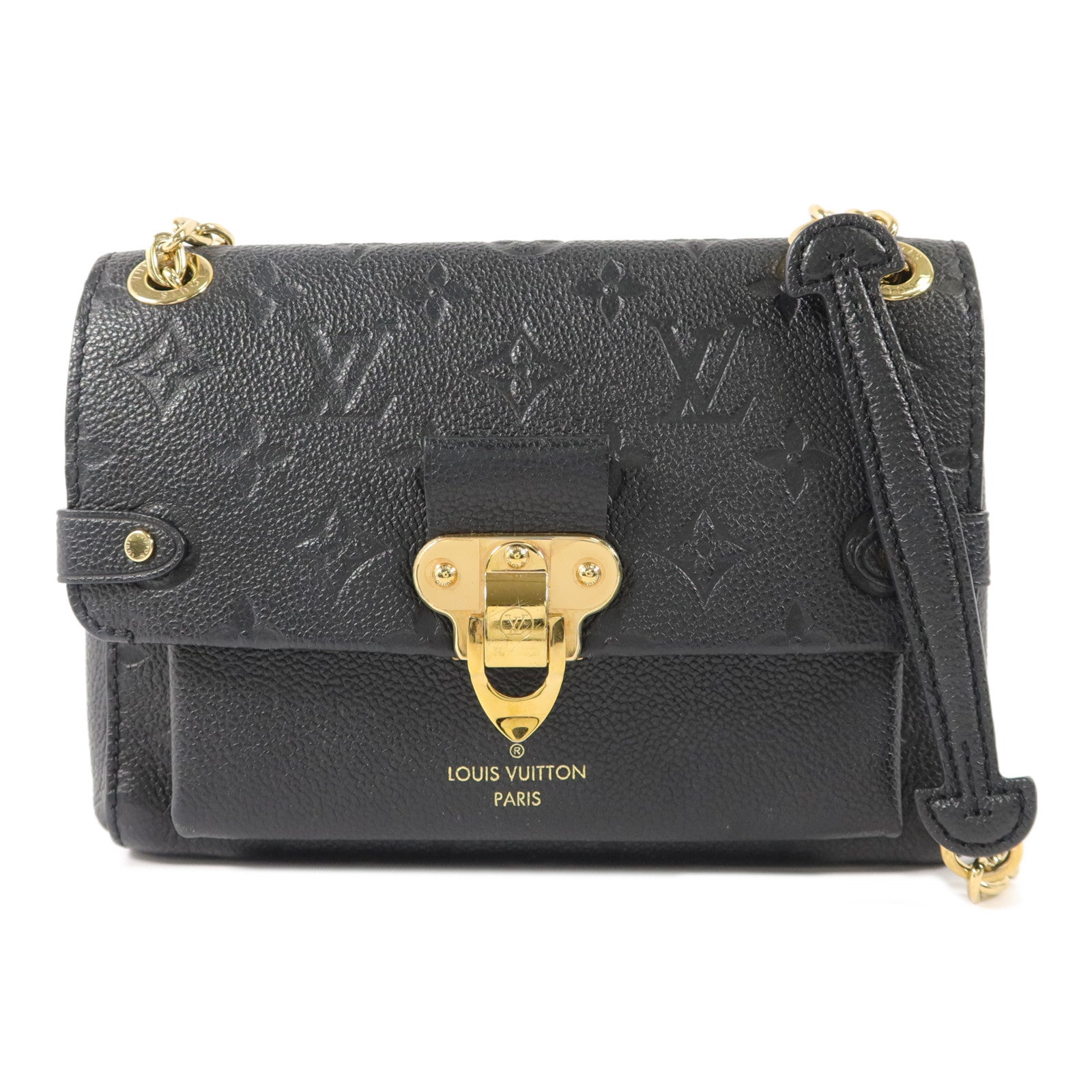 LOUIS VUITTON Monogram Empreinte Vavin BB鏈帶肩背袋