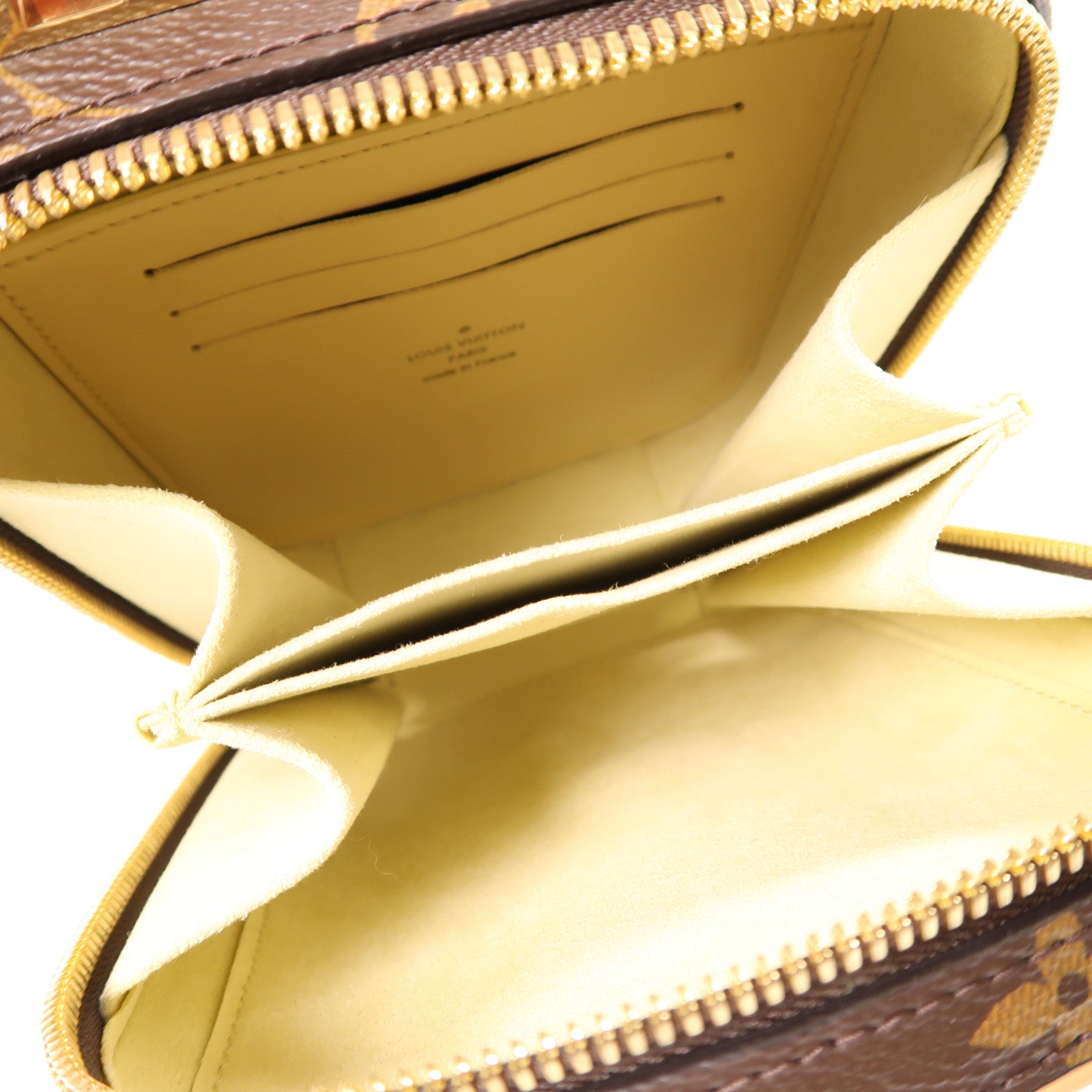 LOUIS VUITTON Monogram Valisette Vertical手挽肩背兩用袋棕色