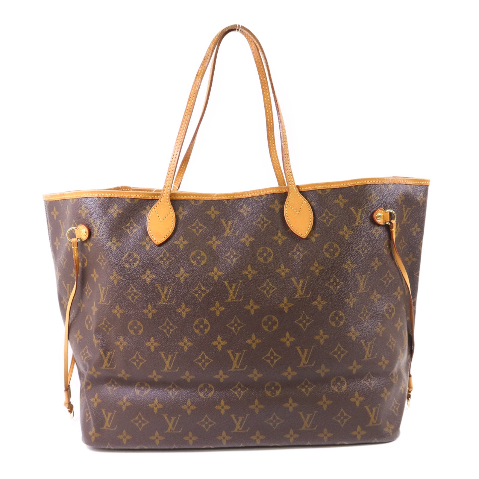 LOUIS VUITTON Monogram Neverfull GM Tote Bag金扣肩背袋